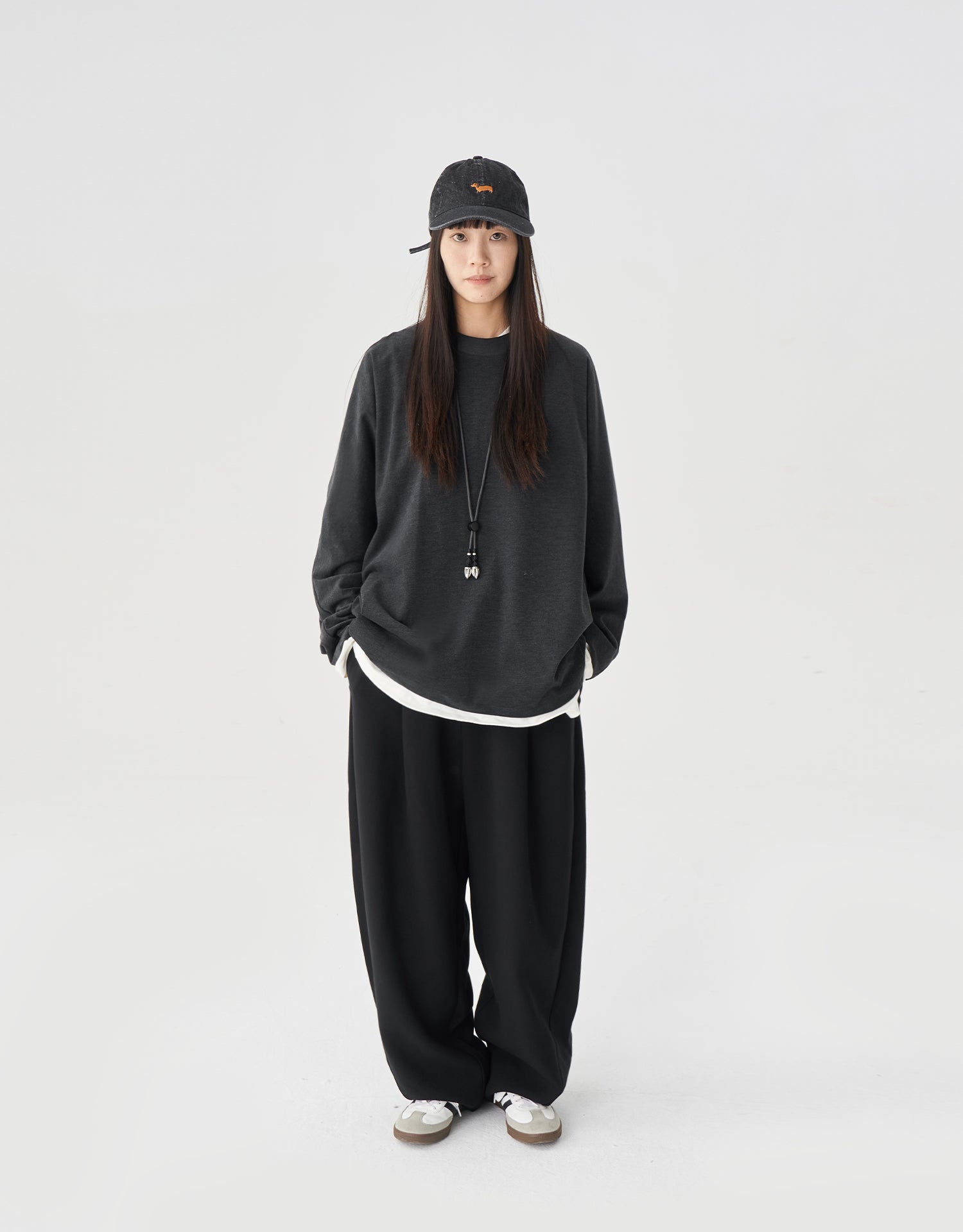 TopBasics Office Barrel Leg Pants