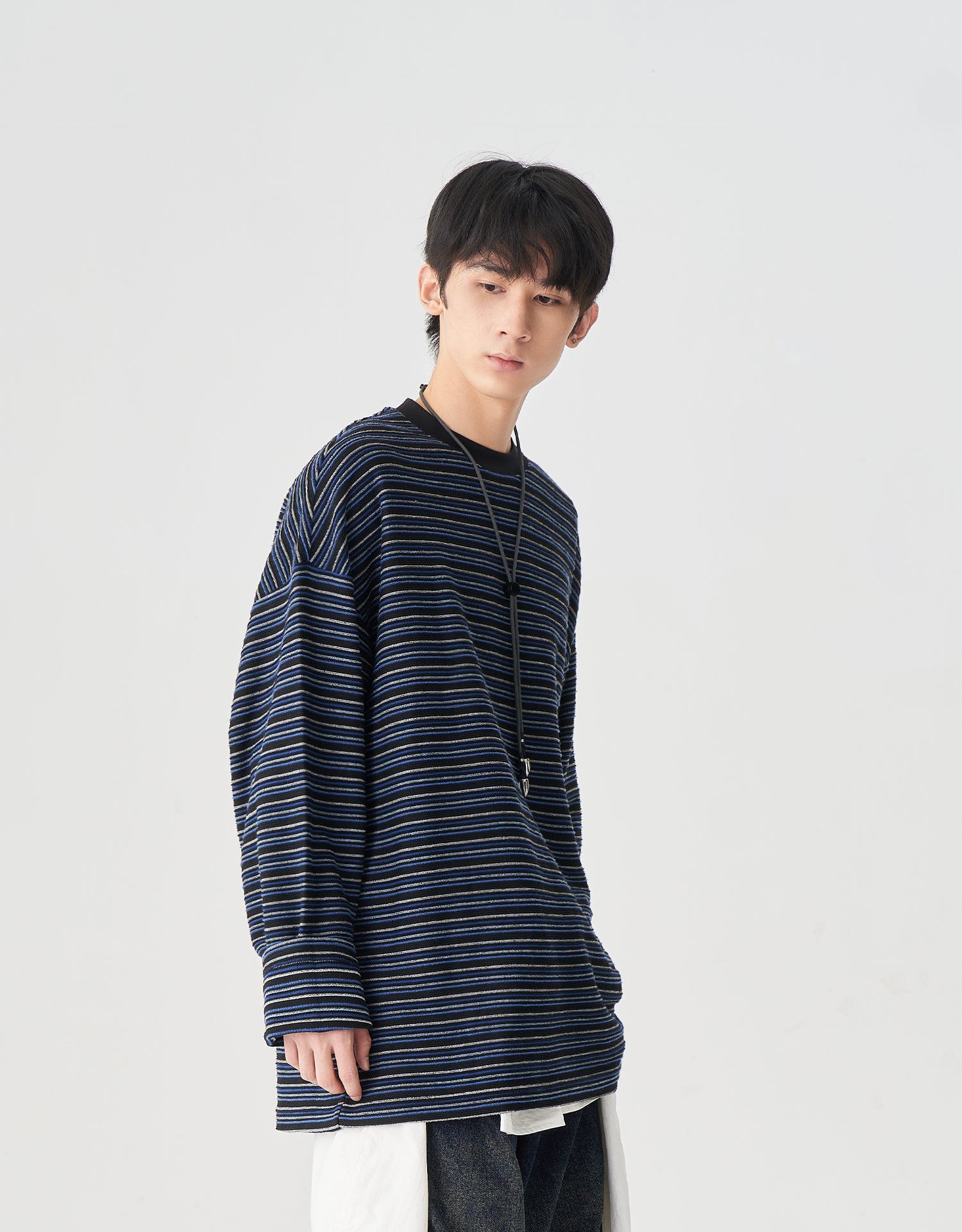 TopBasics Color Thin Stripe L/S T-Shirt