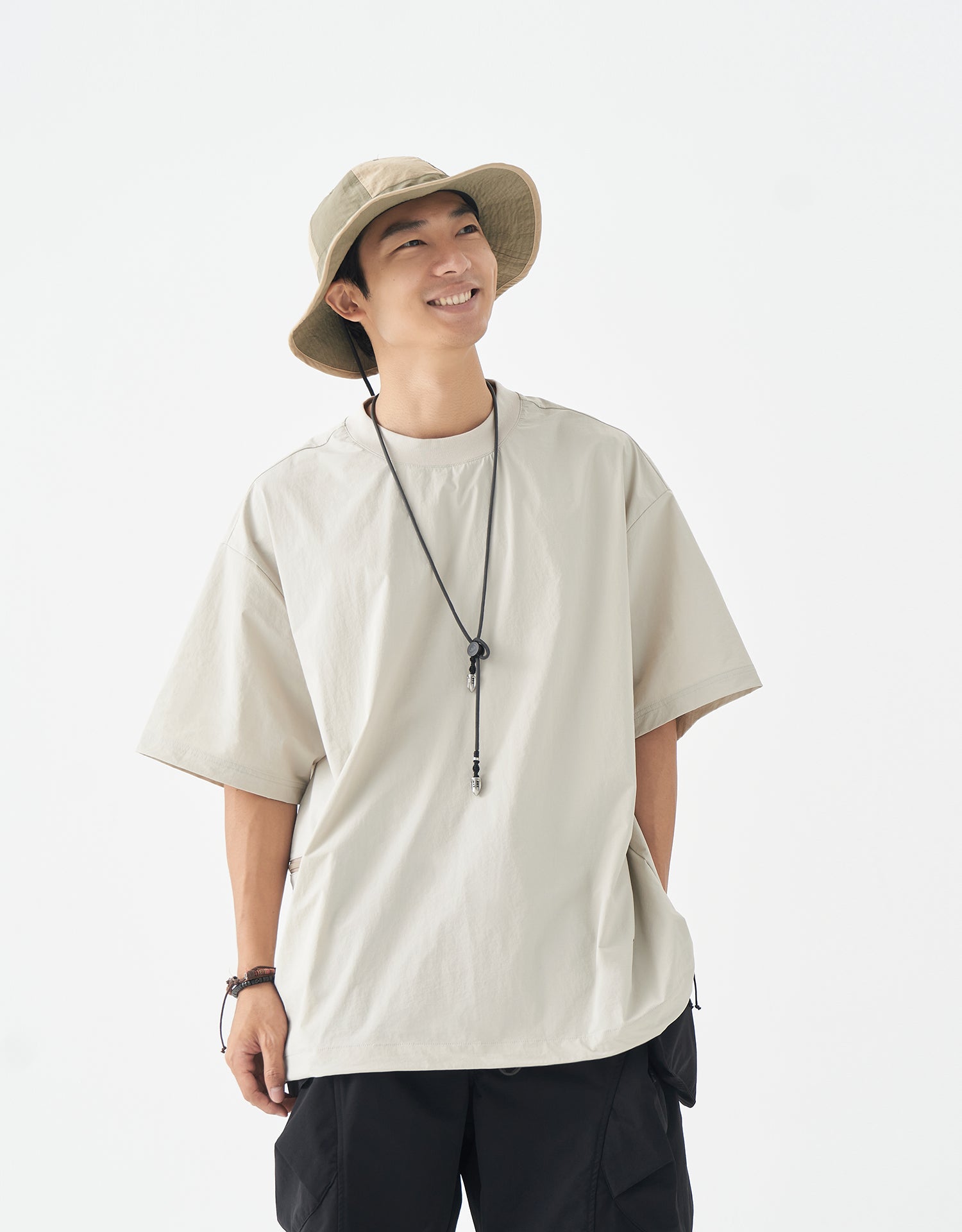 TopBasics Zipper Pocket T-Shirt