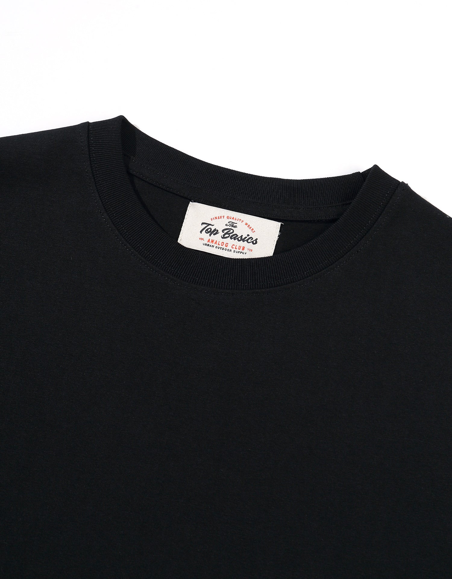 TopBasics Arm Badge Cotton T-Shirt