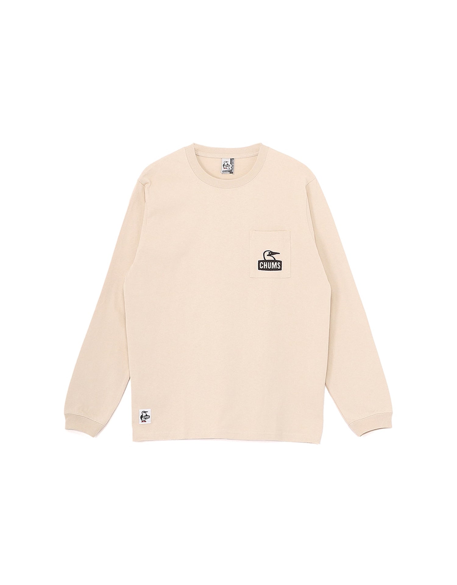 Chums Booby Face Pocket Brushed L/S T-Shirt