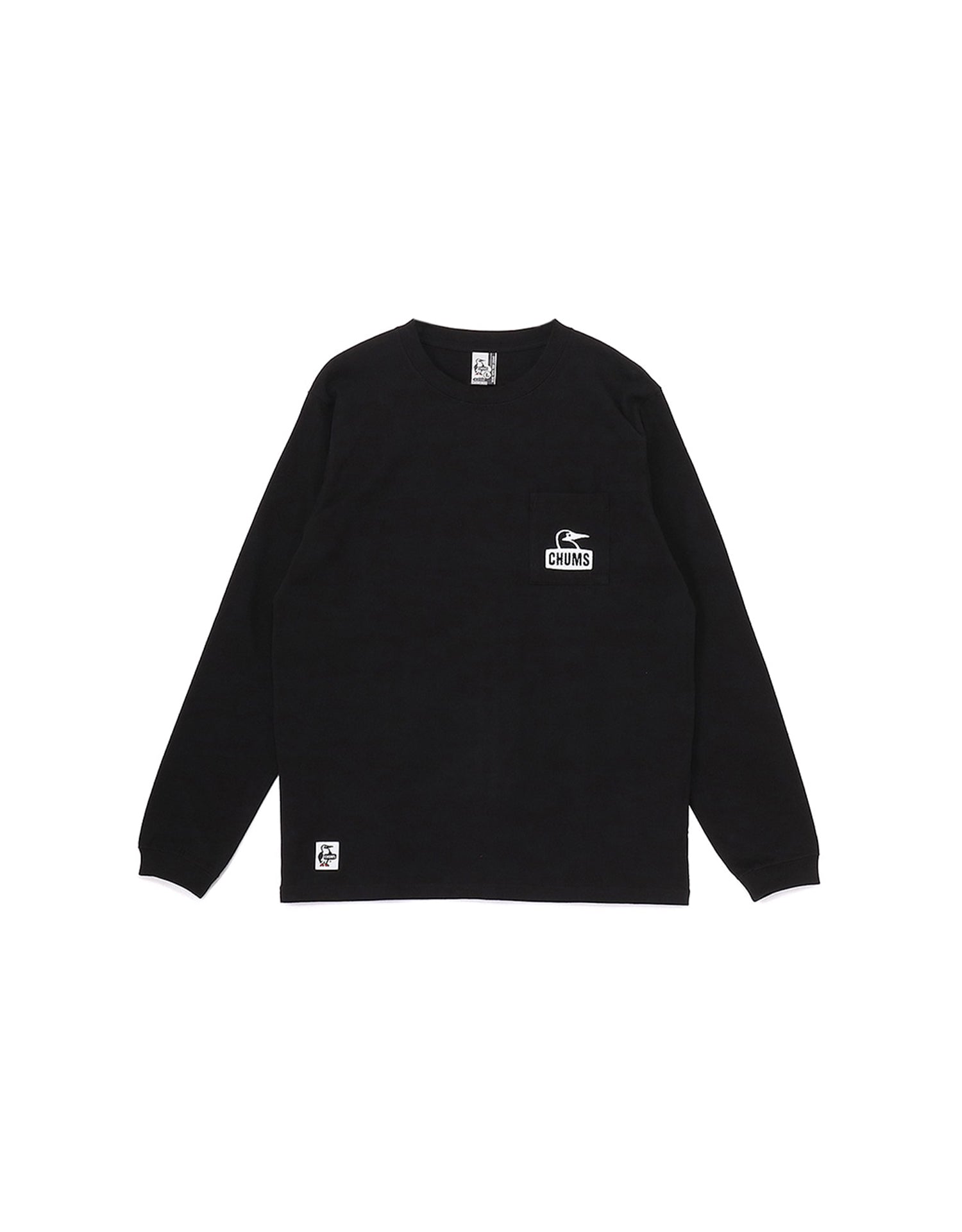 Chums Booby Face Pocket Brushed L/S T-Shirt