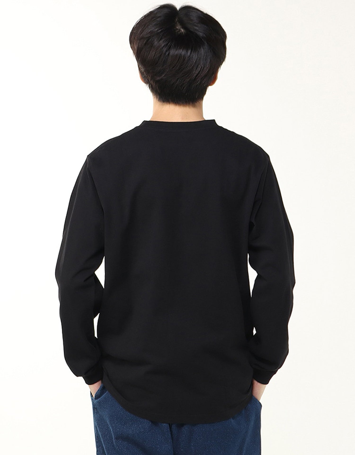 Chums Booby Face Pocket Brushed L/S T-Shirt