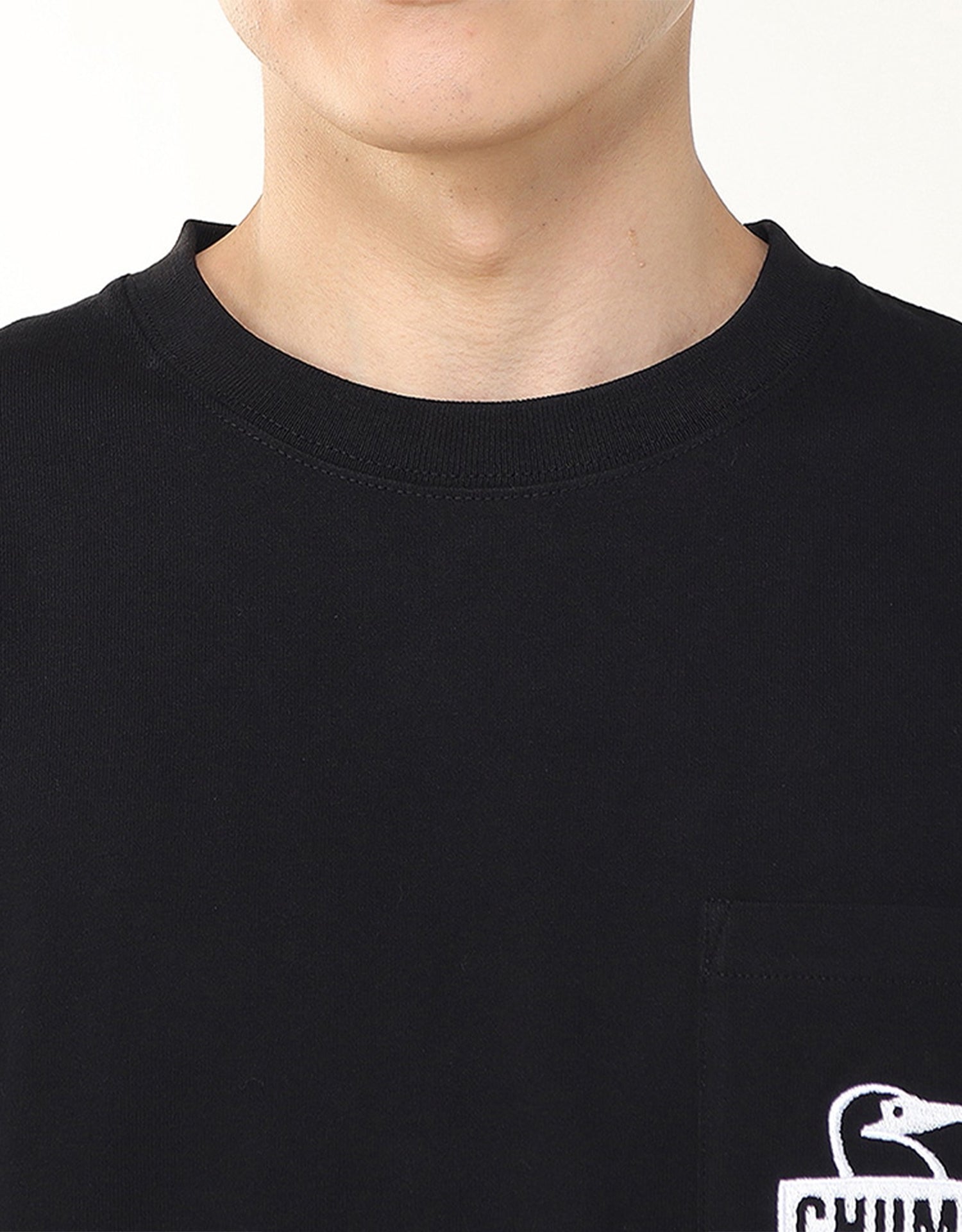 Chums Booby Face Pocket Brushed L/S T-Shirt