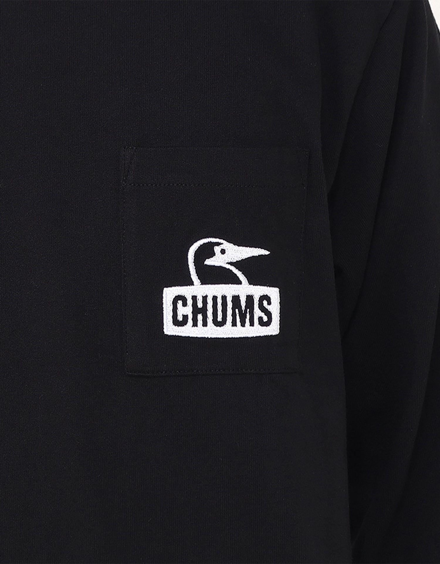 Chums Booby Face Pocket Brushed L/S T-Shirt