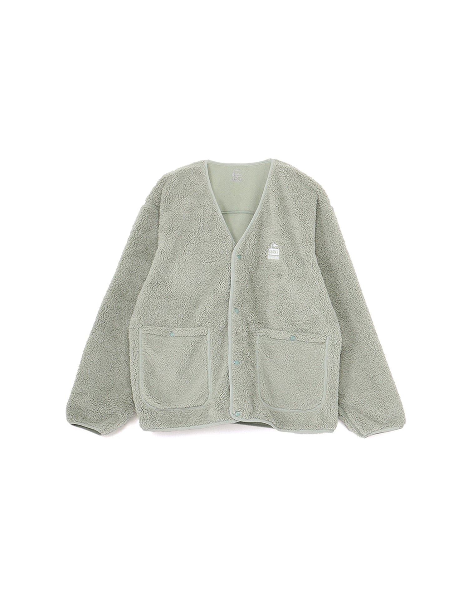 Chums かせきさいだぁ  Bonding Fleece Cardigan