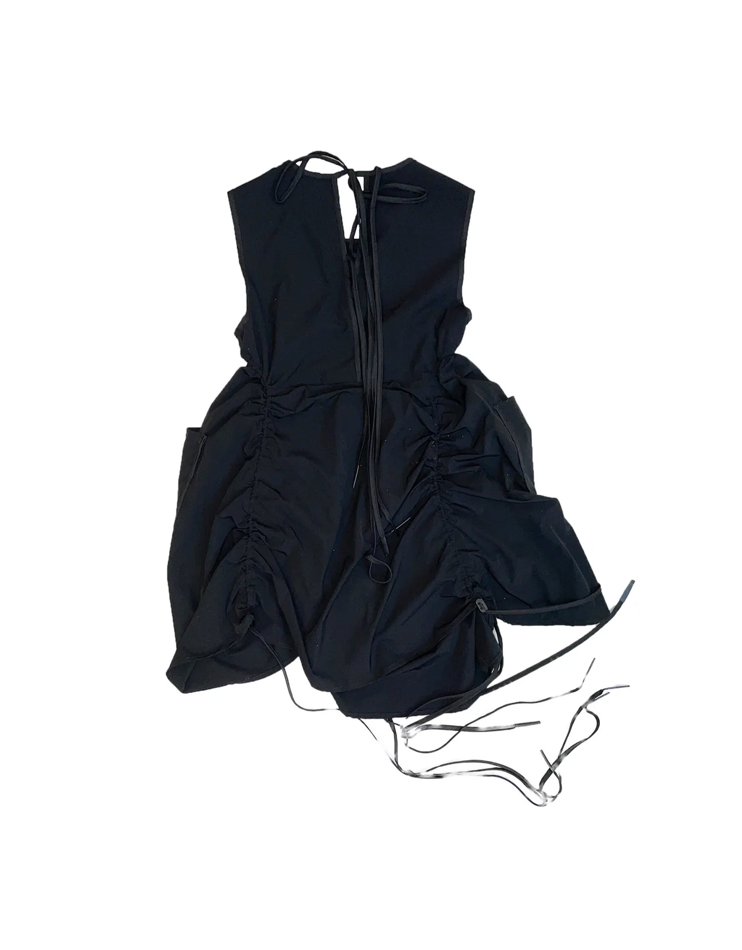 Ip-Axis Industrial Functional Irregular Three Dimensional Rope Cut Skirt IPA-PC76