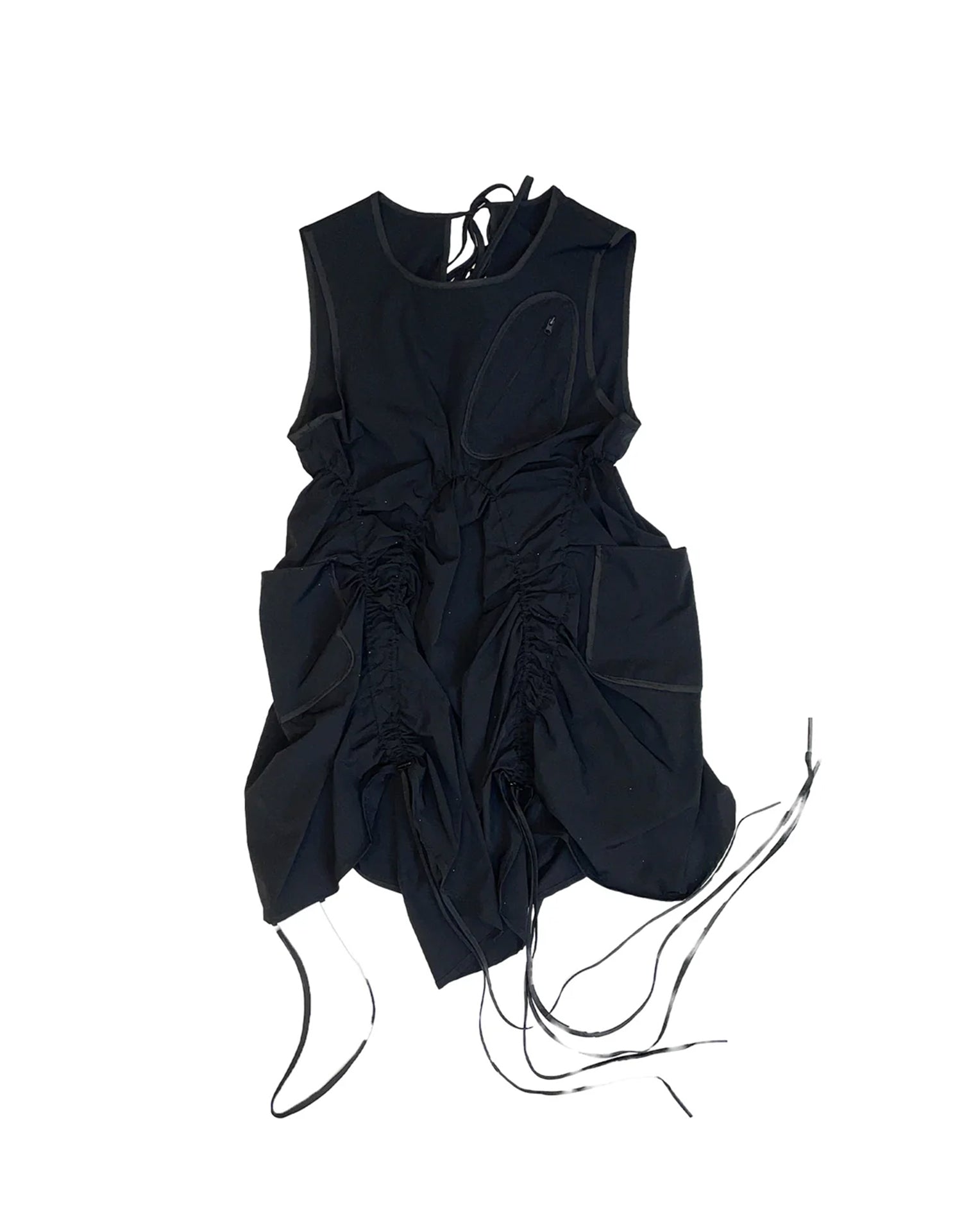 Ip-Axis Industrial Functional Irregular Three Dimensional Rope Cut Skirt IPA-PC76