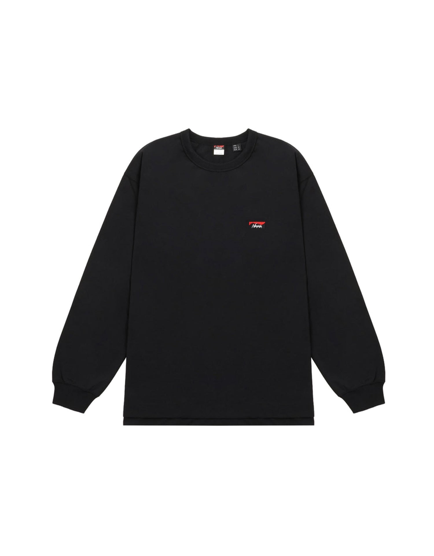 Nanga Eco Hybrid Box Logo Embroidery L/S Tee