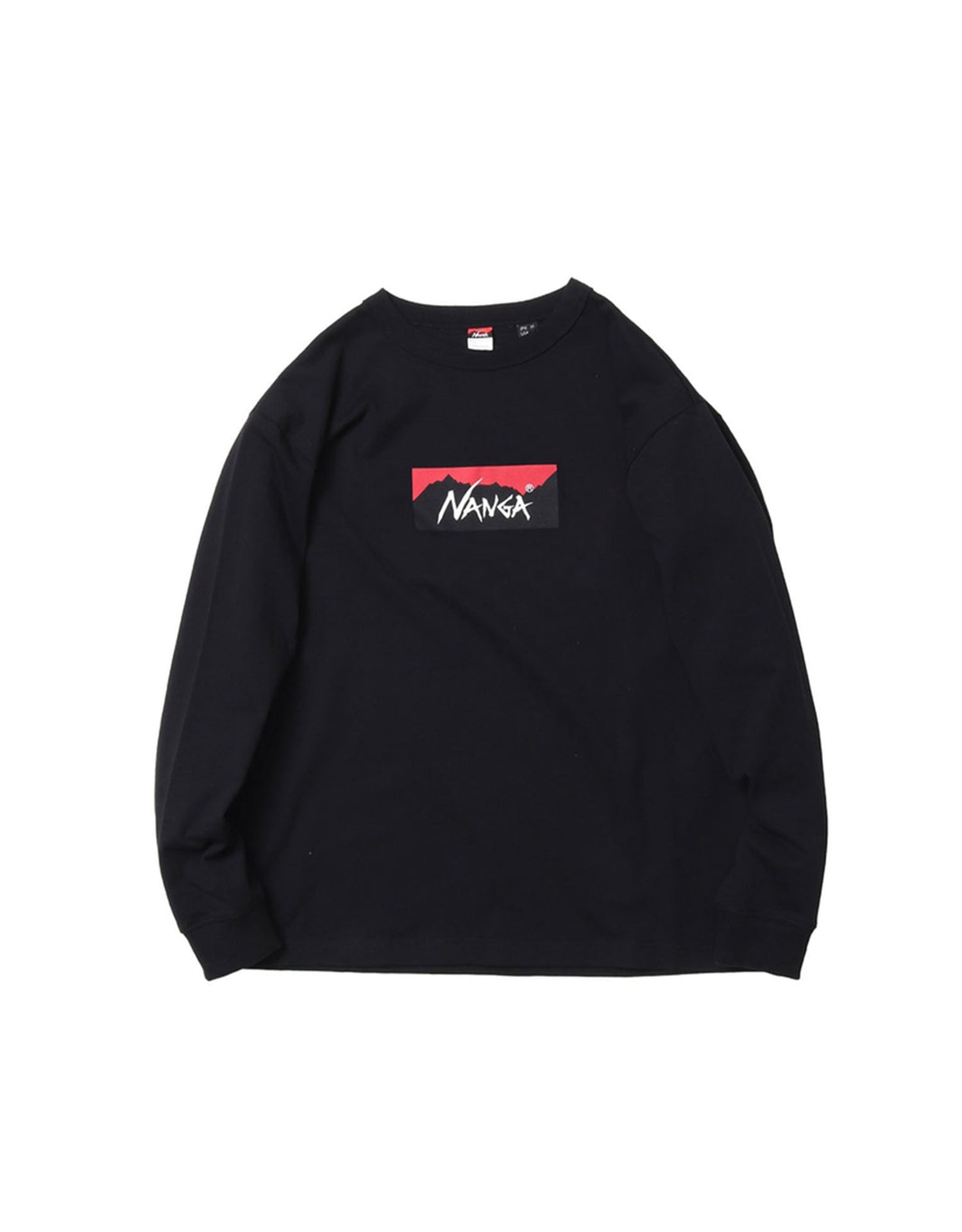 Nanga Eco Hybrid Box Logo L/S Tee