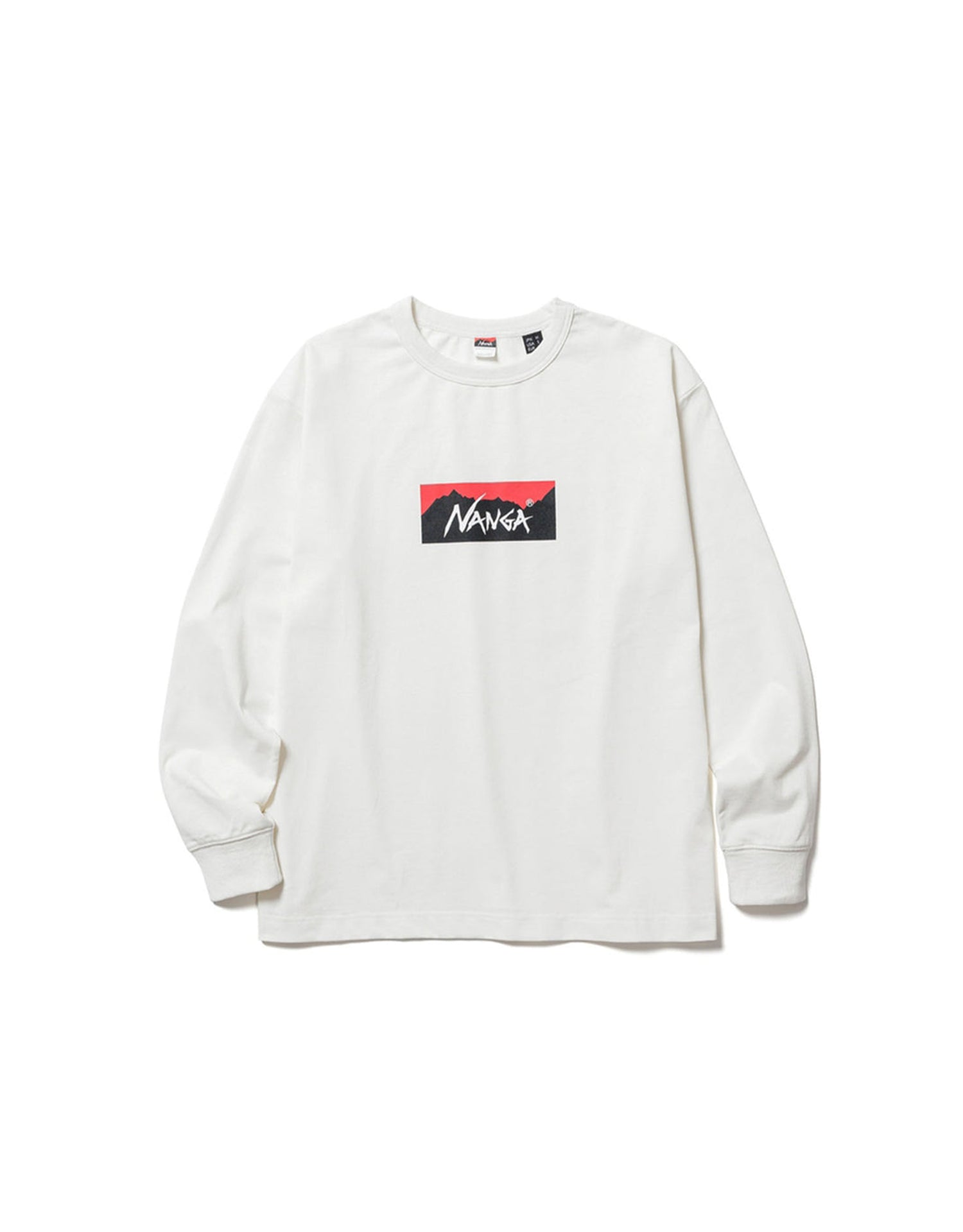 Nanga Eco Hybrid Box Logo L/S Tee