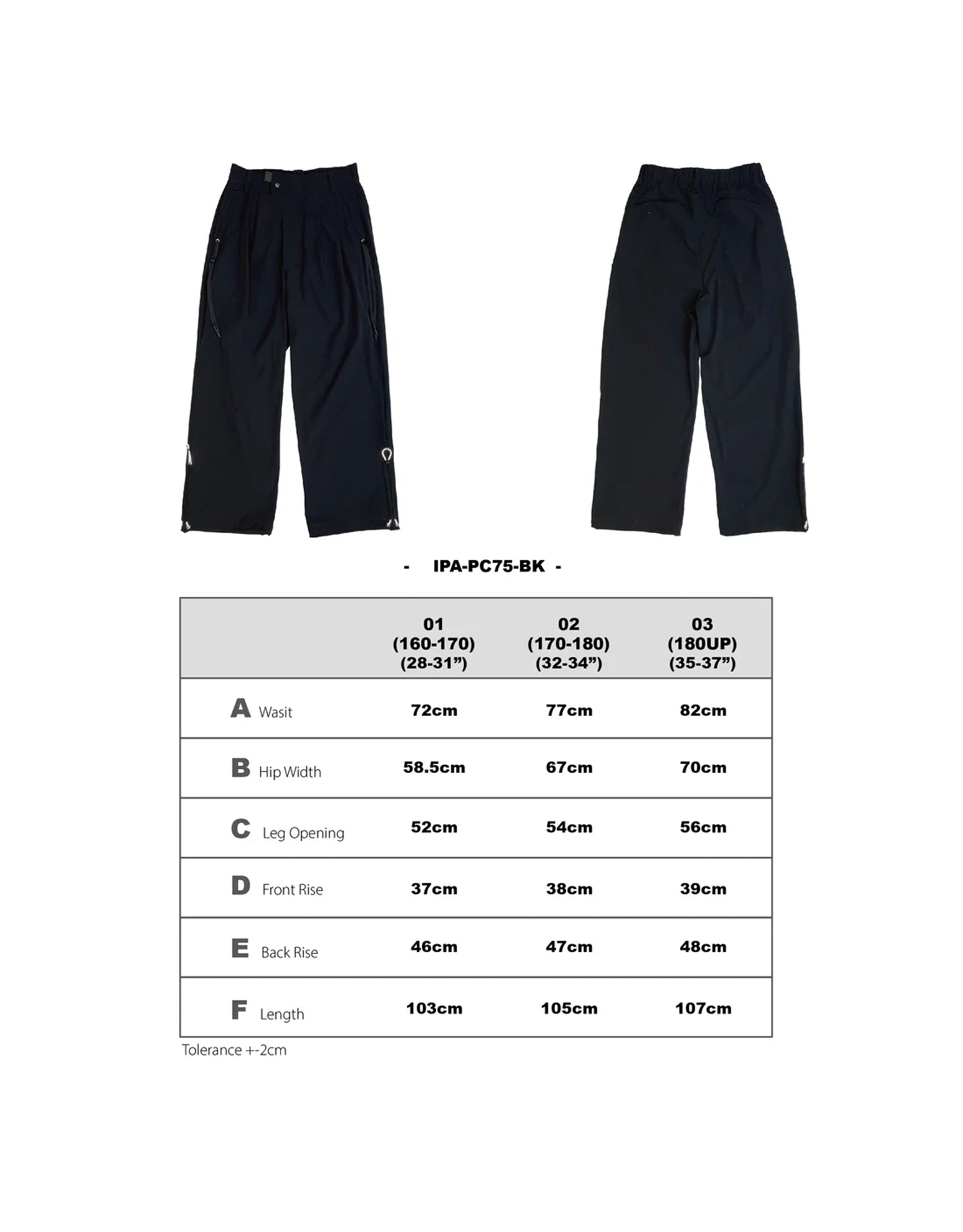 Ip-Axis Industrial Functional Quick-Dry Drapes Dress Pants IPA-PC75