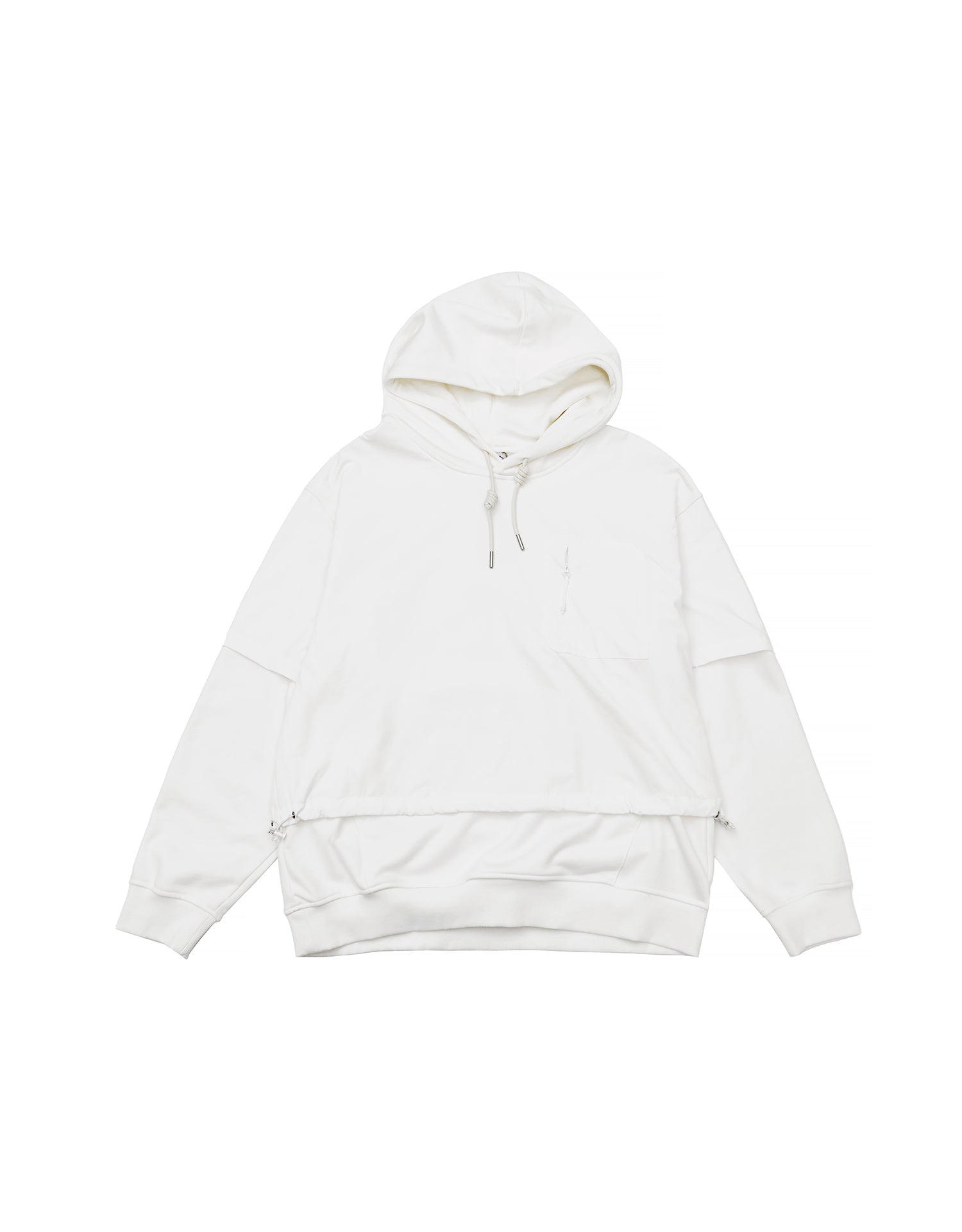 TopBasics Fake Two-Piece Hoodie