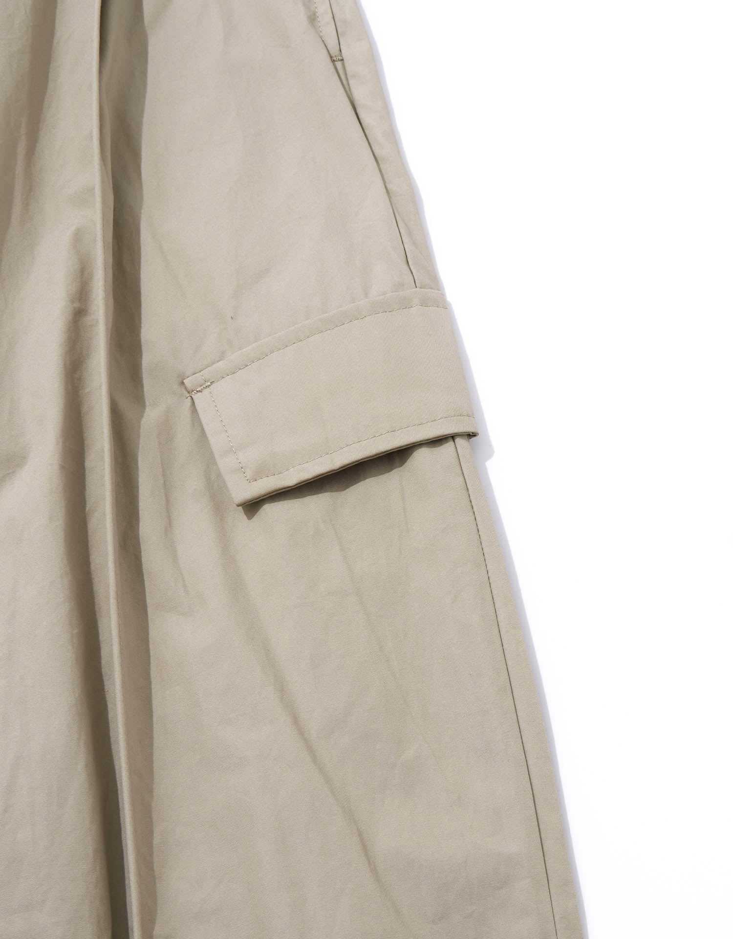 TopBasics Faked Pockets Binding Relaxed Pants