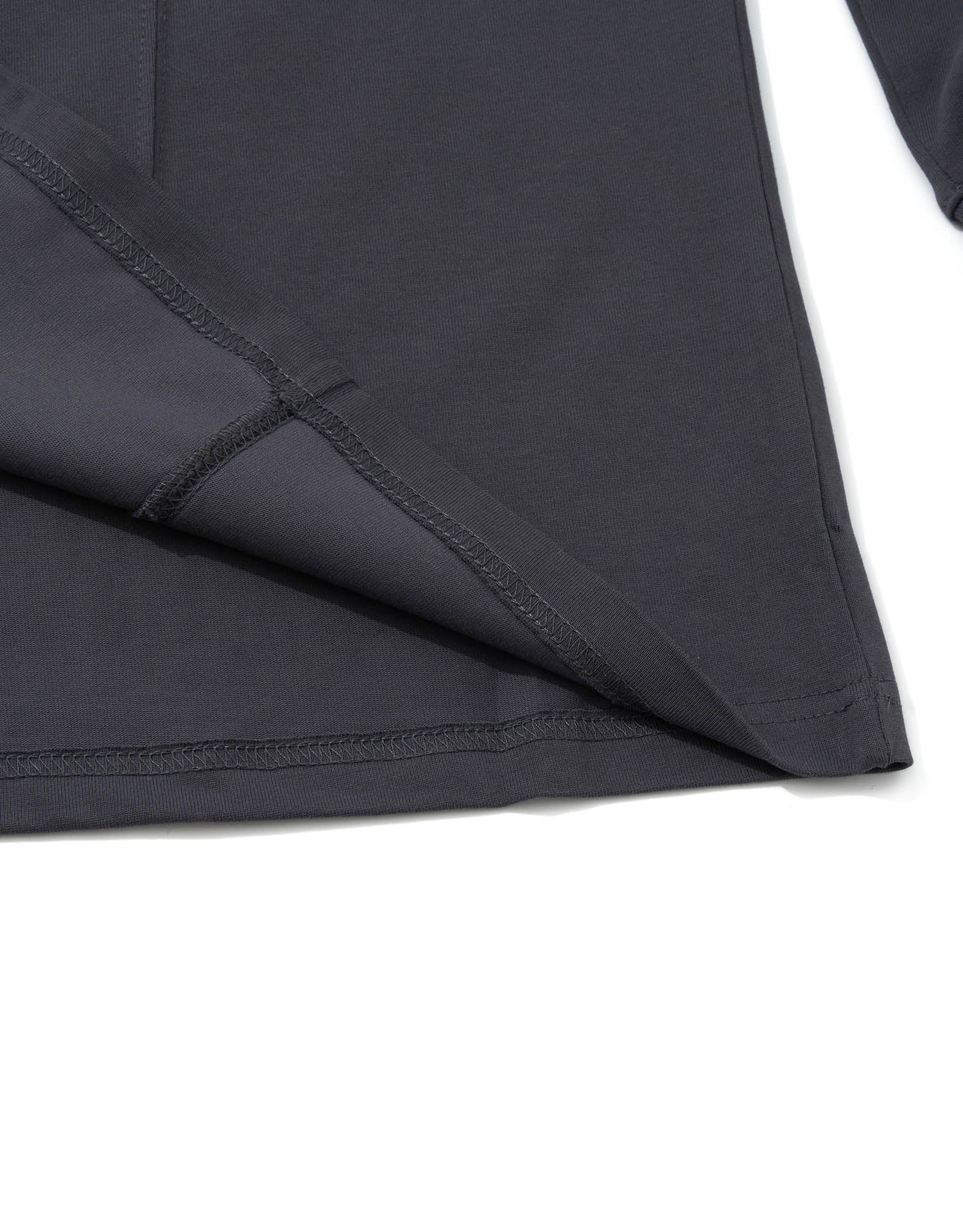 TopBasics Back & Forth Stitched Long Sleeve T-Shirt