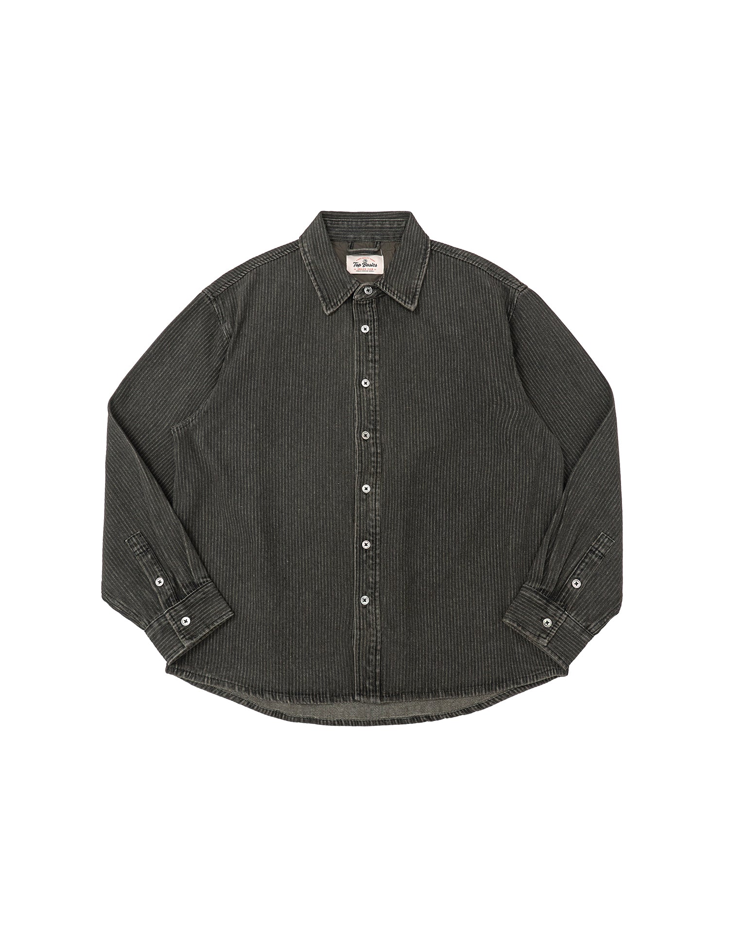 TopBasics Distressed Denim Shirt