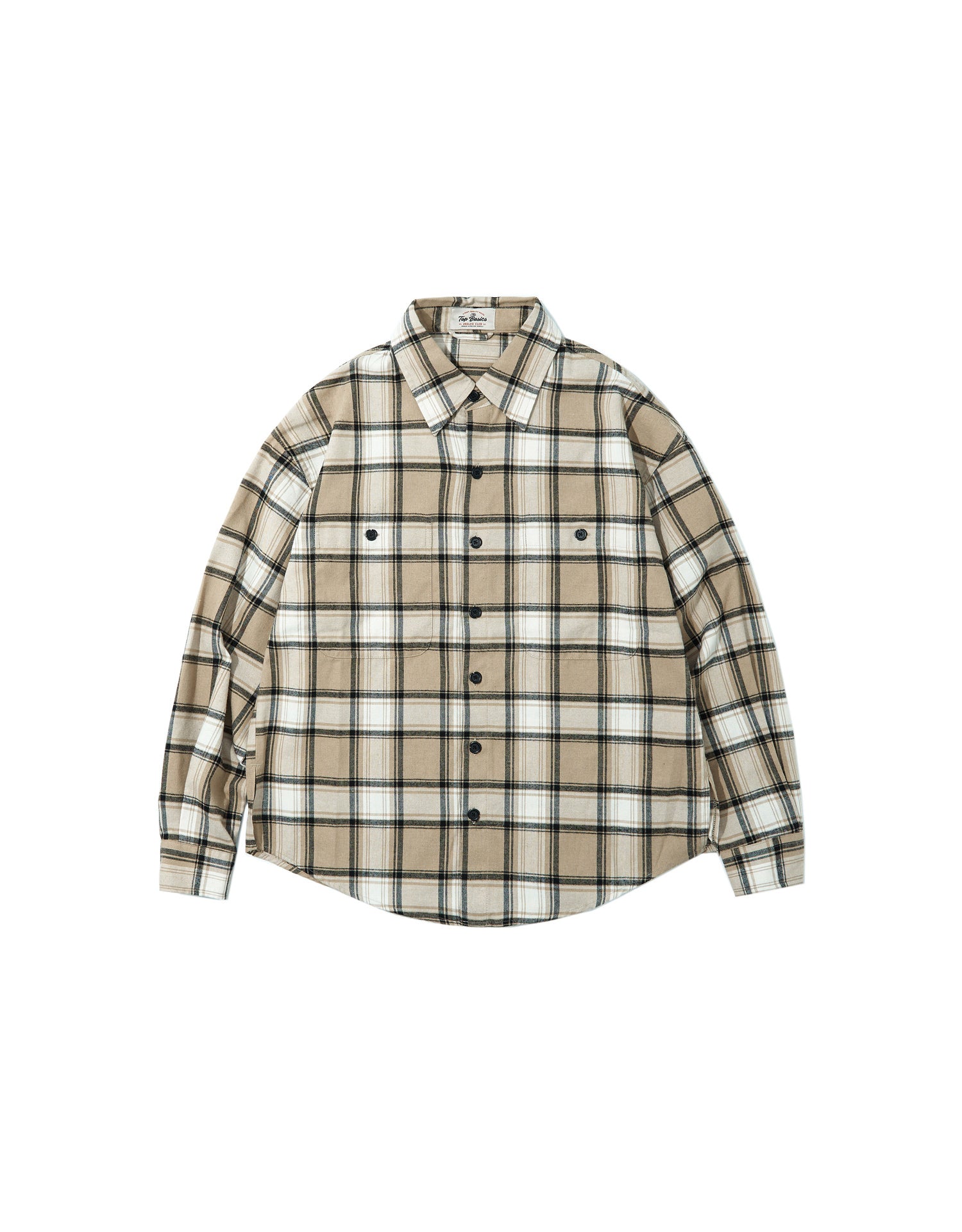 TopBasics Two Pockets Flannel Shirt