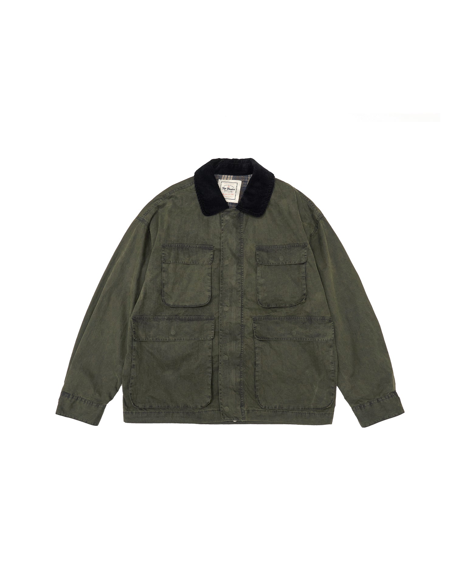 TopBasics Pockets Washed Blouson