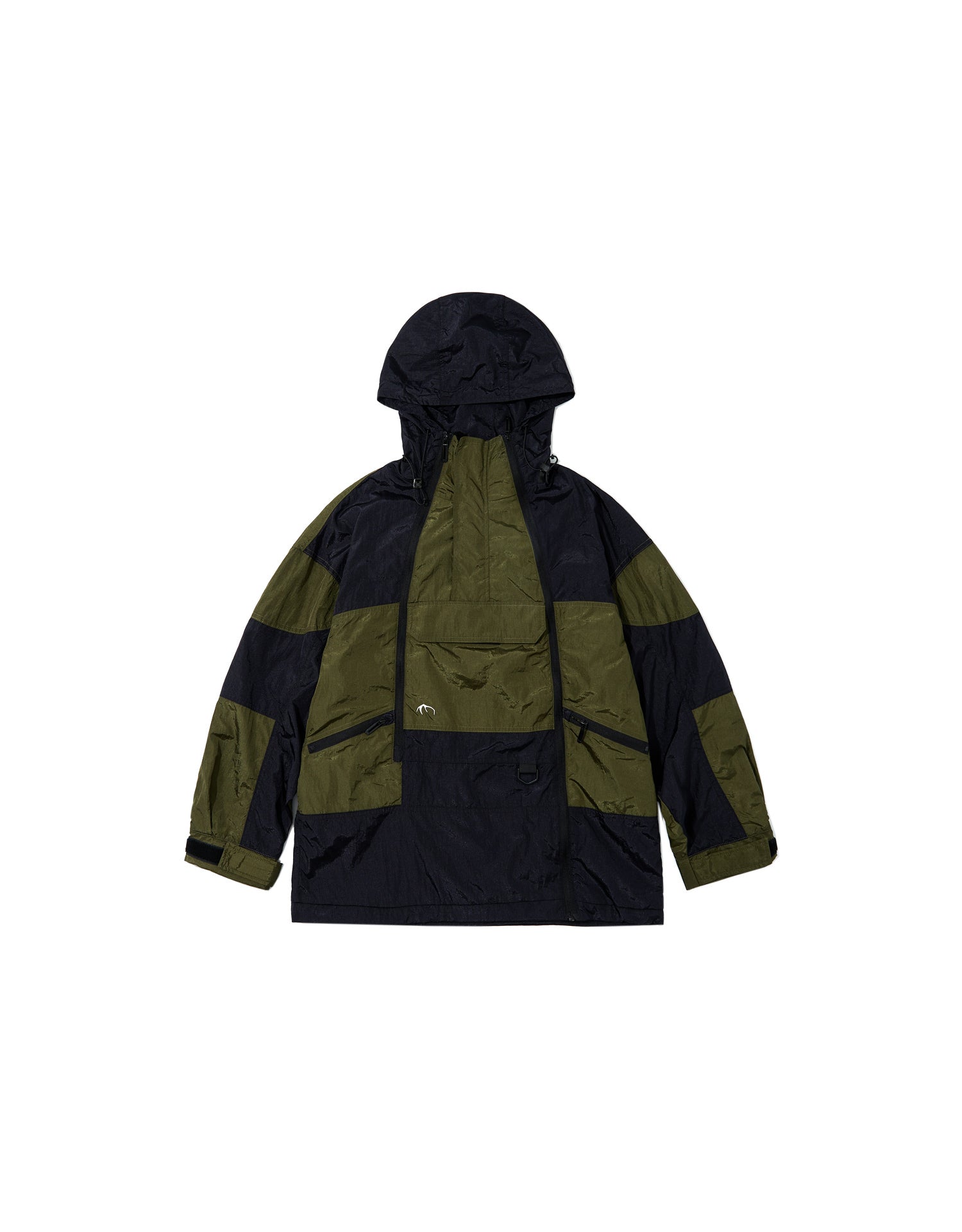 TopBasics Patchwork Outdoor Windbreaker Jacket