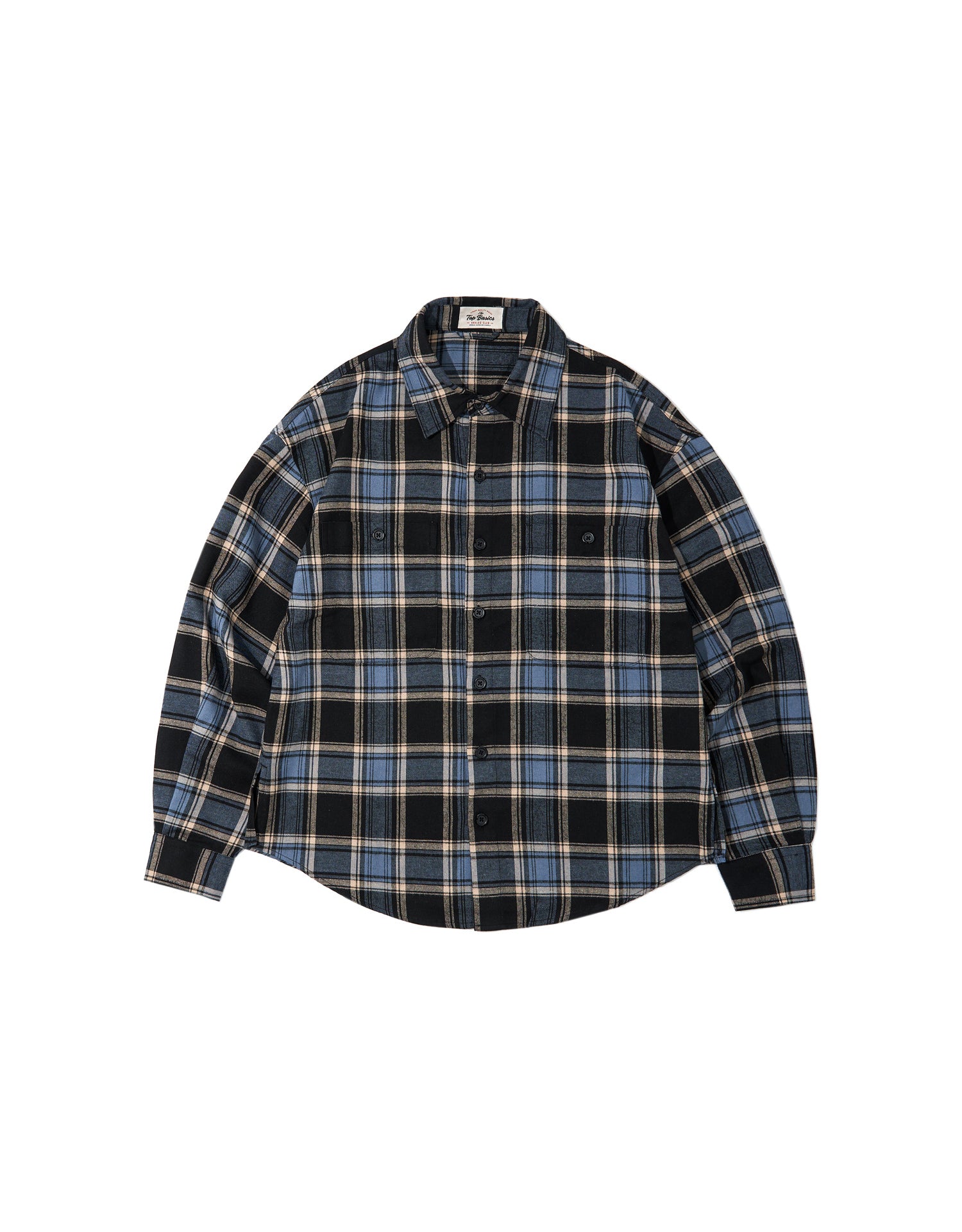 TopBasics Two Pockets Flannel Shirt