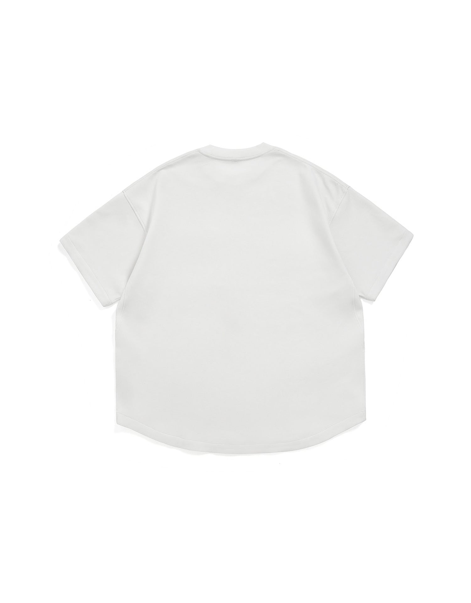 TopBasics Plain Rounded Hem T-Shirt