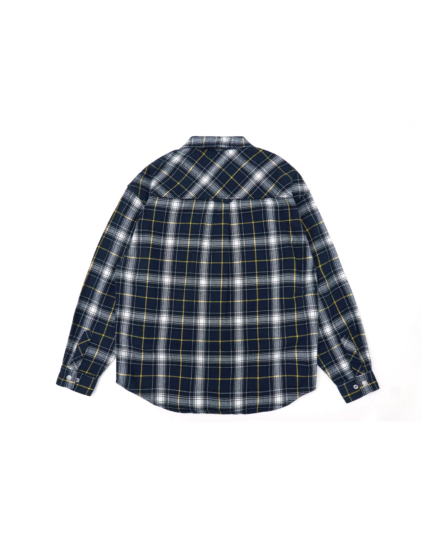 TopBasics Navy Checkered Shirt