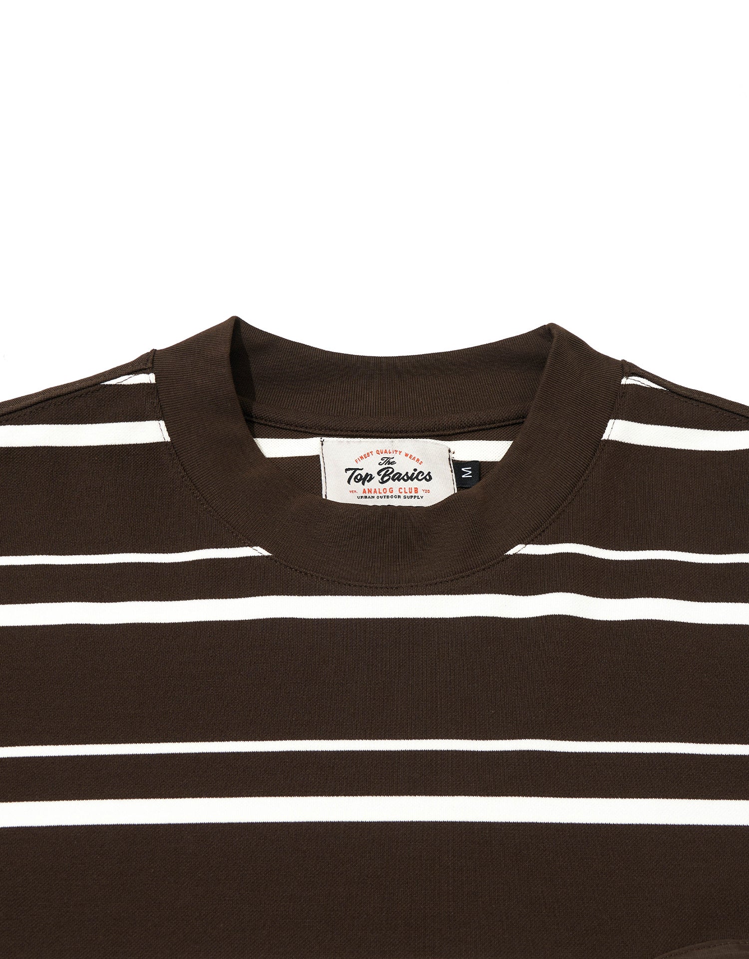 TopBasics 3D Pocket Striped T-Shirt