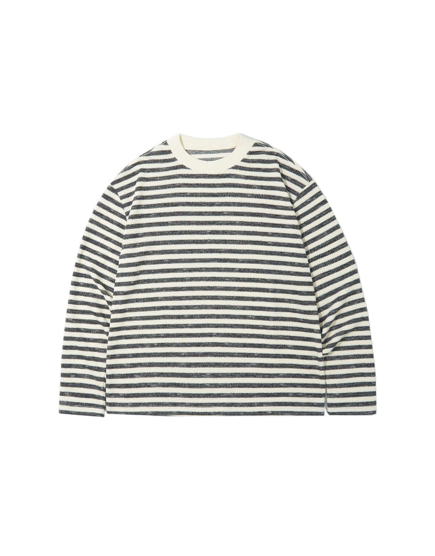 TopBasics Striped Jacquard Interlock T-Shirt