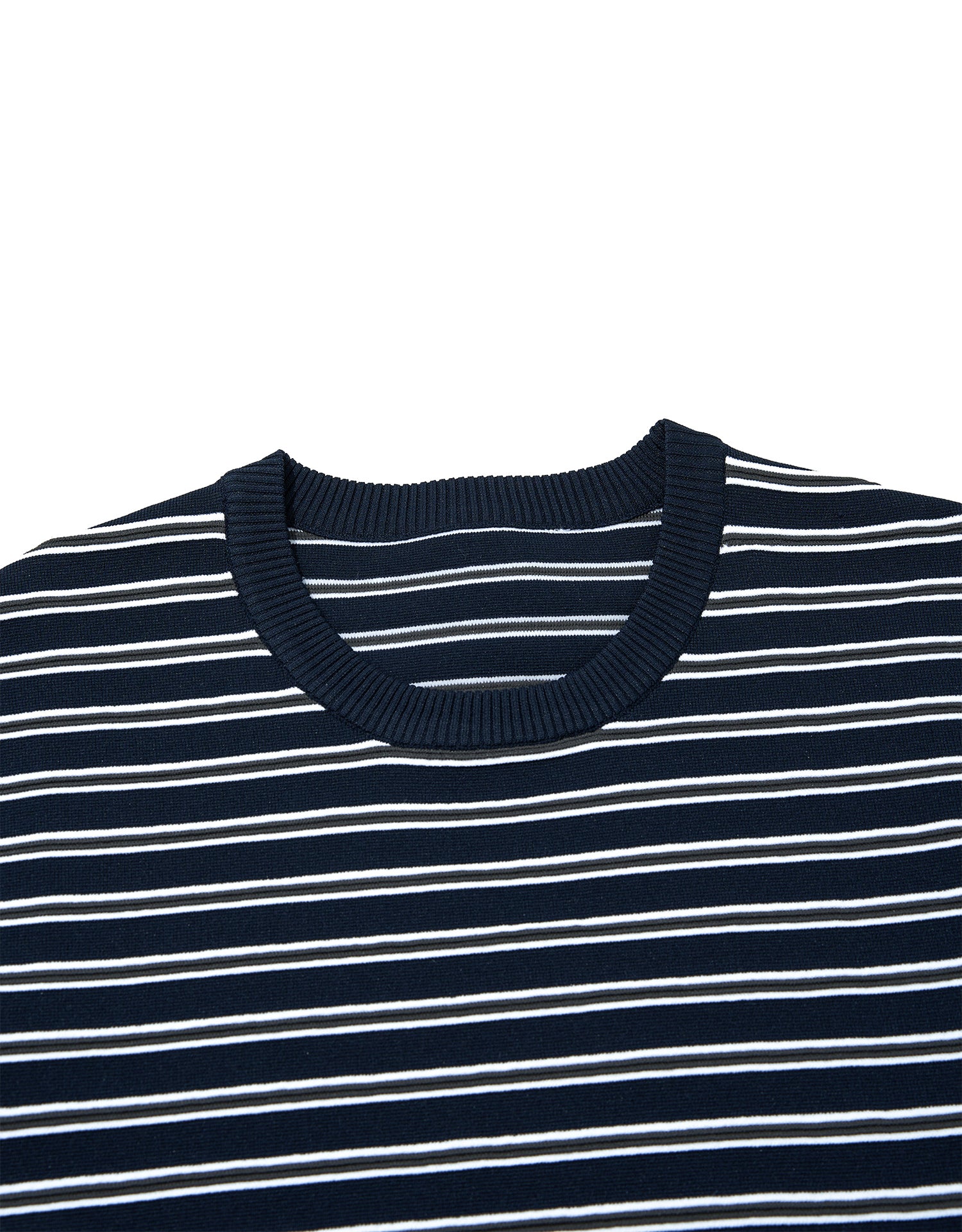 TopBasics Blue Tone Striped T-Shirt