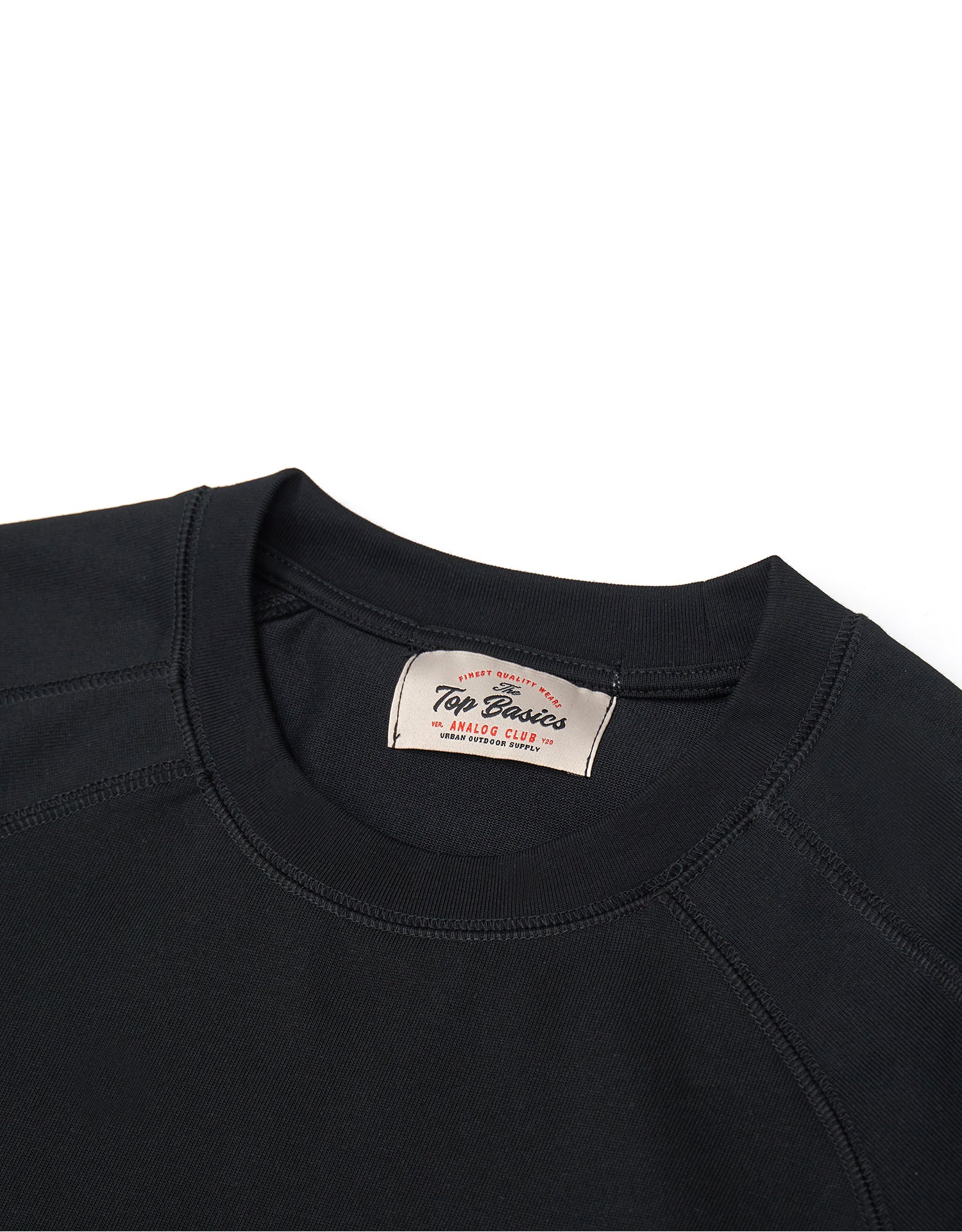 TopBasics Cyber Patchwork Seams L/S T-Shirt