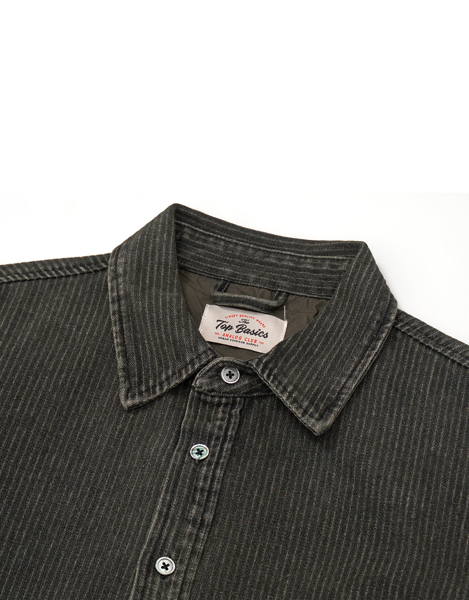 TopBasics Distressed Denim Shirt