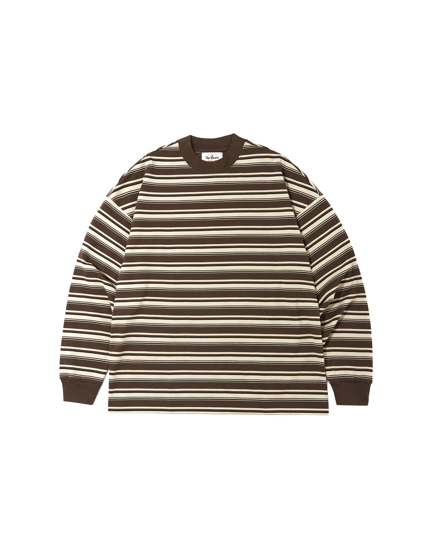 TopBasics Wide & Narrow Striped T-Shirt