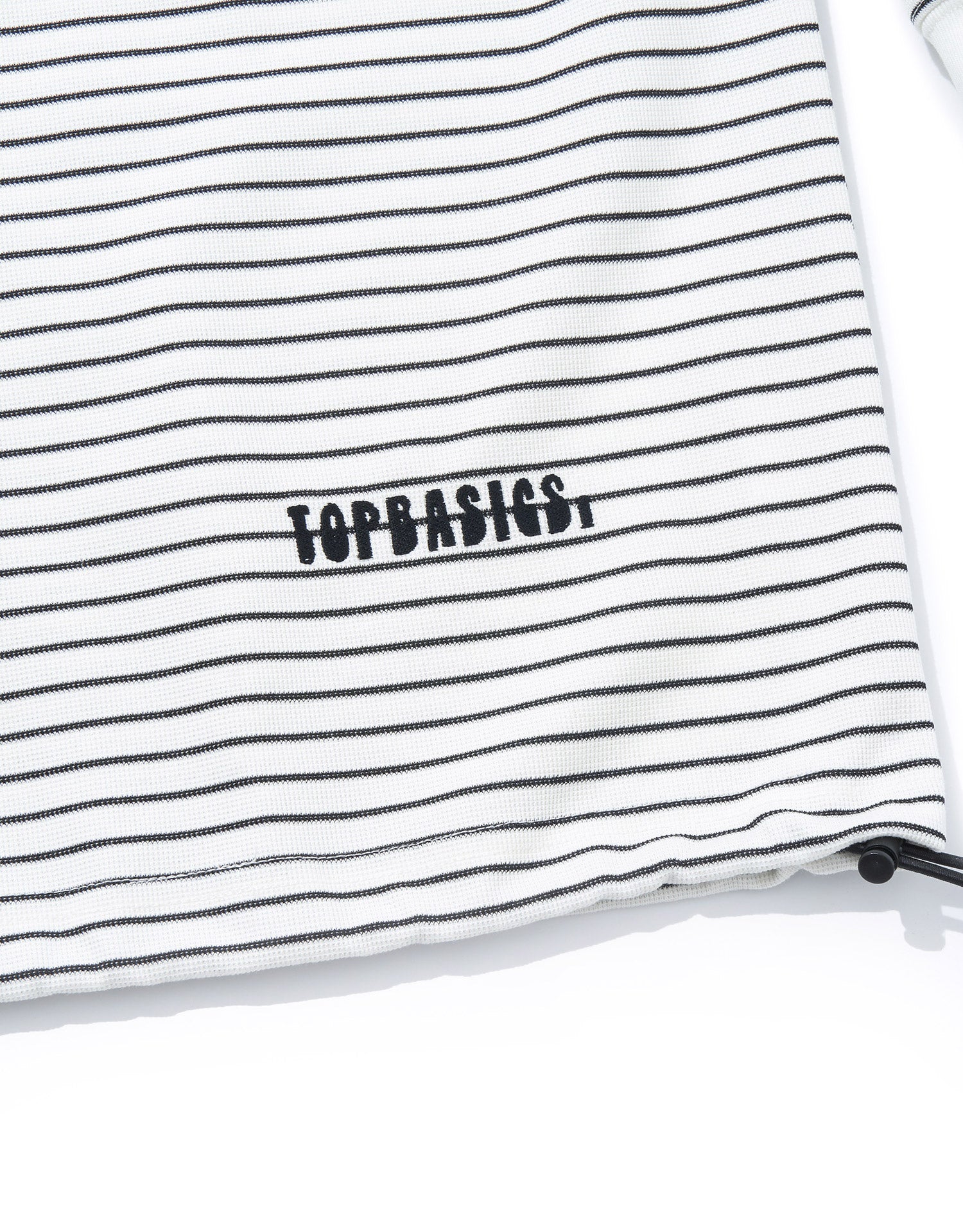 TopBasics Oversized Waffle Striped T-Shirt