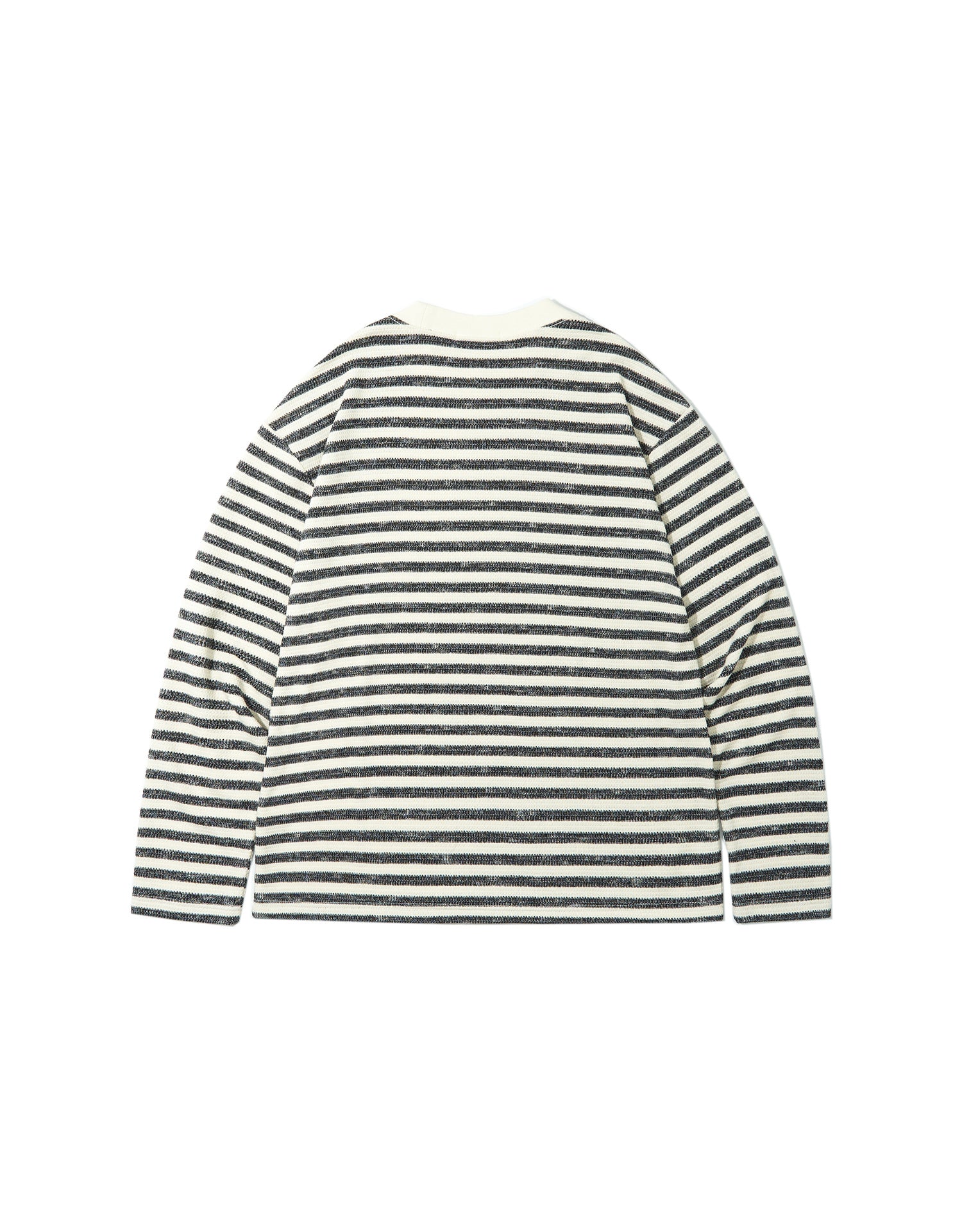 TopBasics Striped Jacquard Interlock T-Shirt