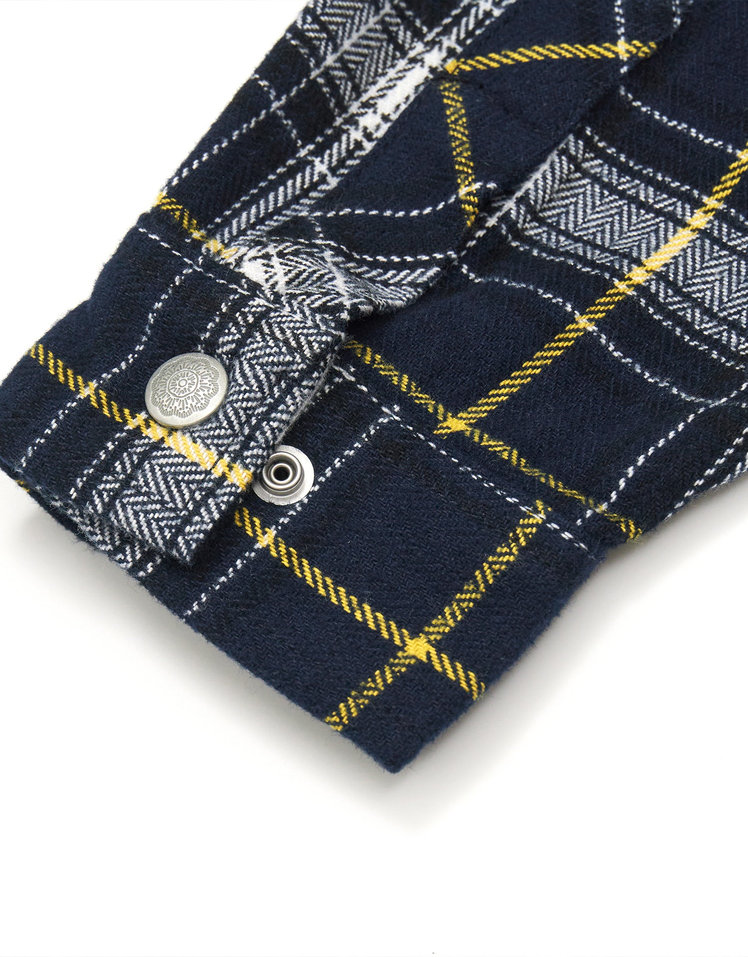 TopBasics Navy Checkered Shirt