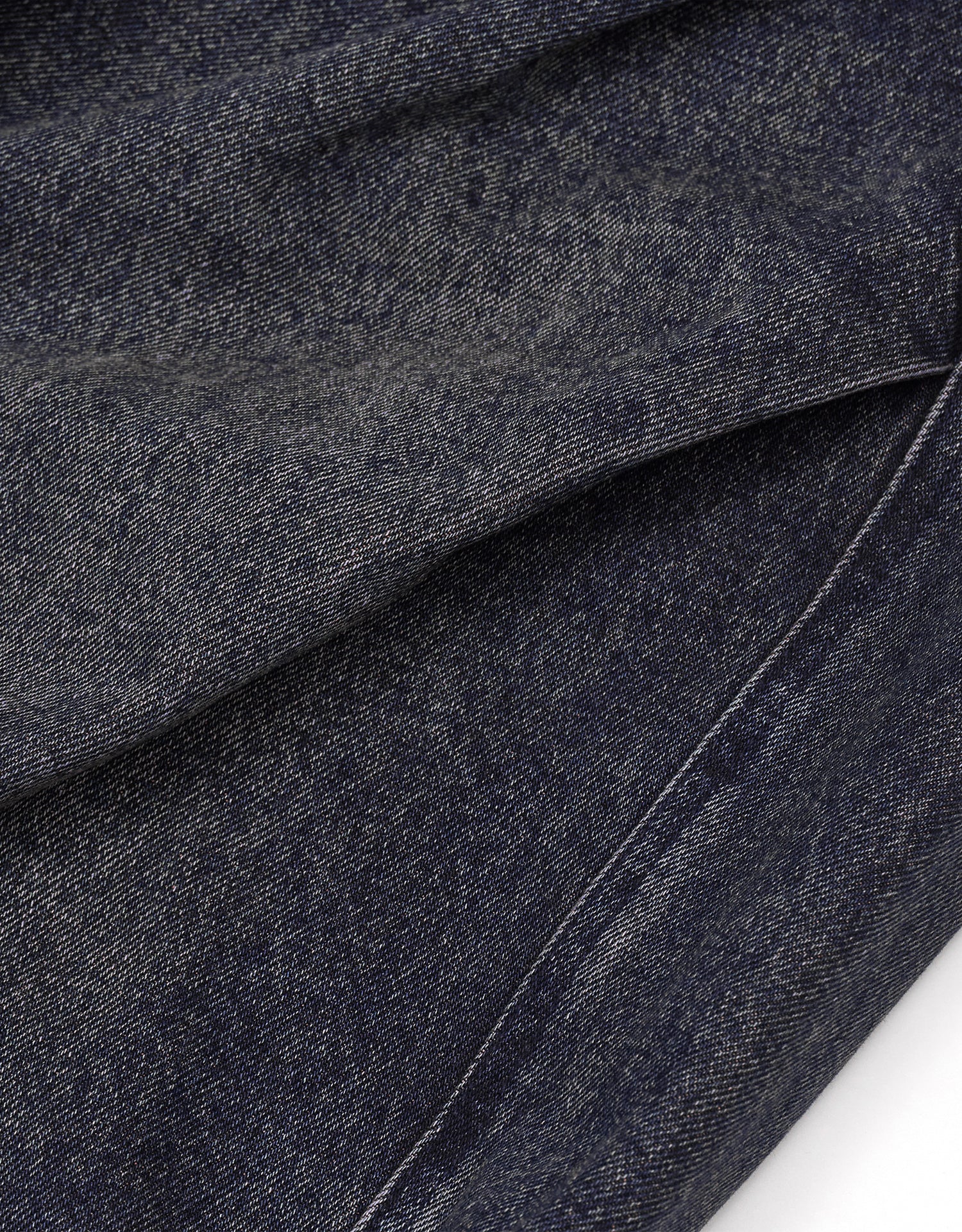 TopBasics Work Washed Barrel Leg Denim Pants