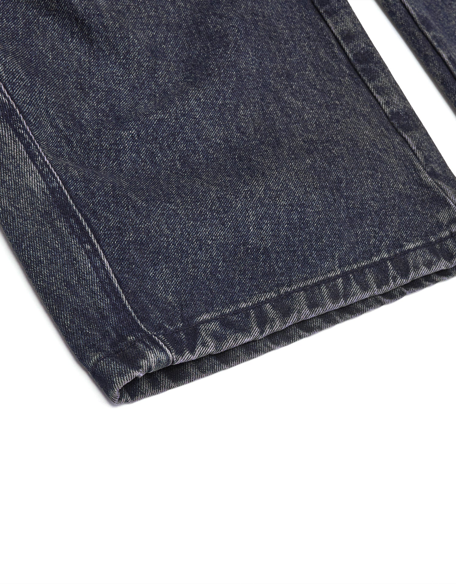 TopBasics Work Washed Barrel Leg Denim Pants