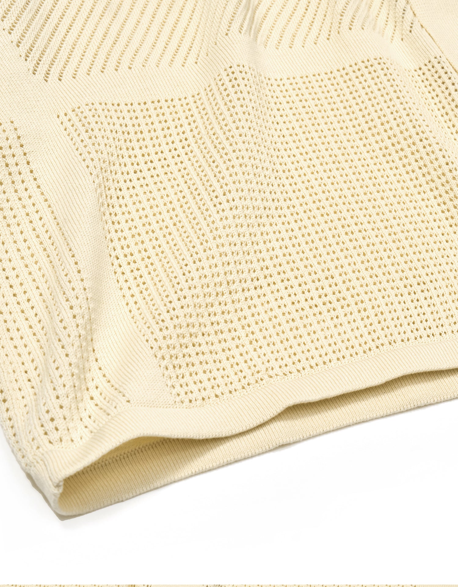 TopBasics Knit Perforated Oversized Shirt