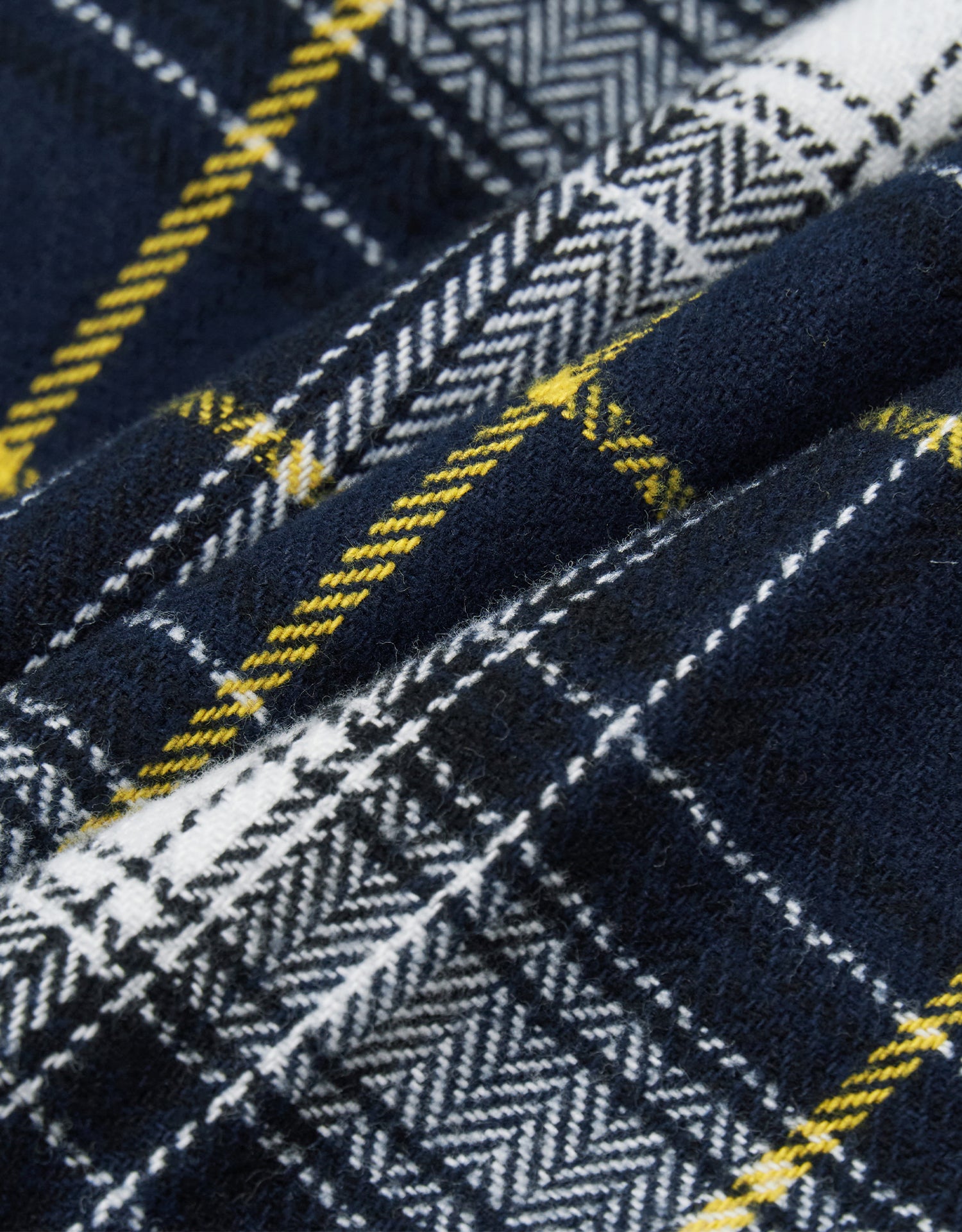 TopBasics Navy Checkered Shirt