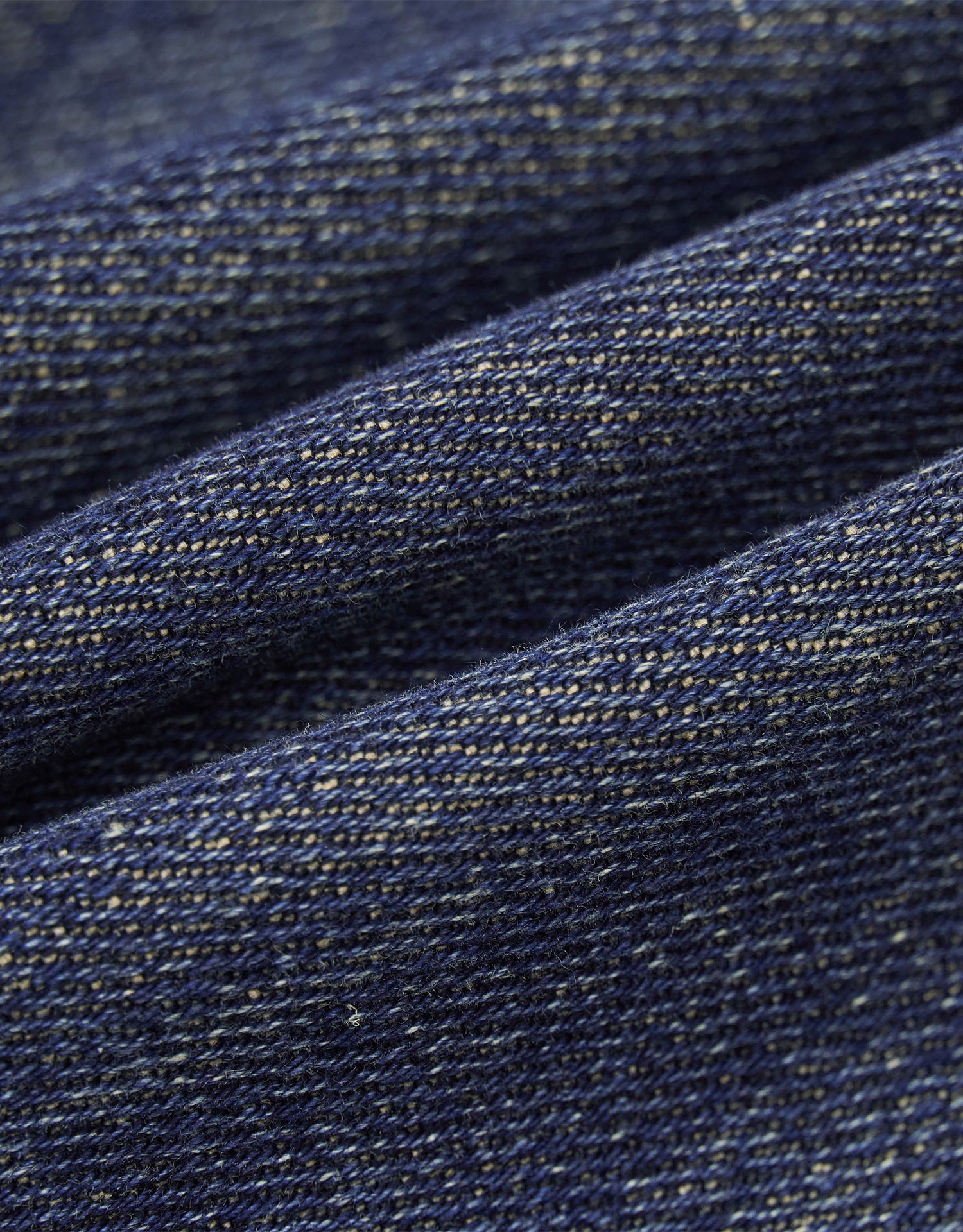 TopBasics Pockets Denim No Collar Jacket