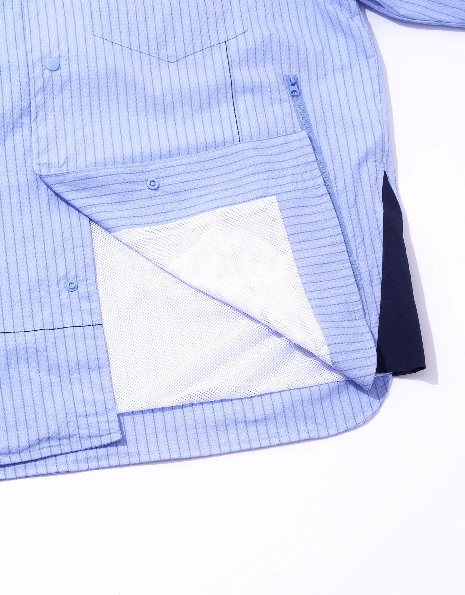 TopBasics Side Slit Striped Shirt