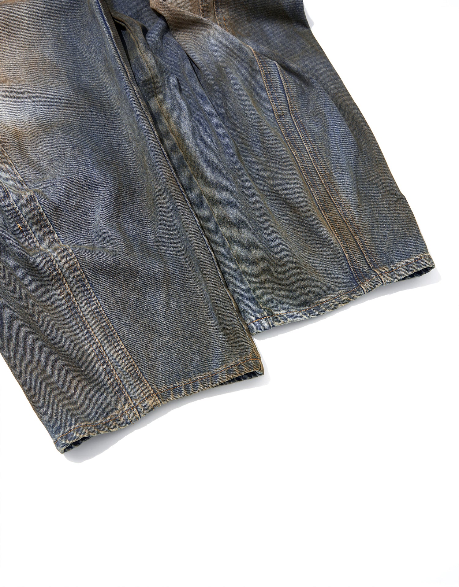 TopBasics Washed Denim Machete Pants