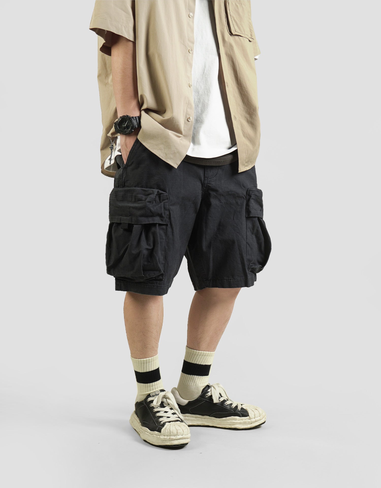 TopBasics 3D Pockets Cargo Shorts