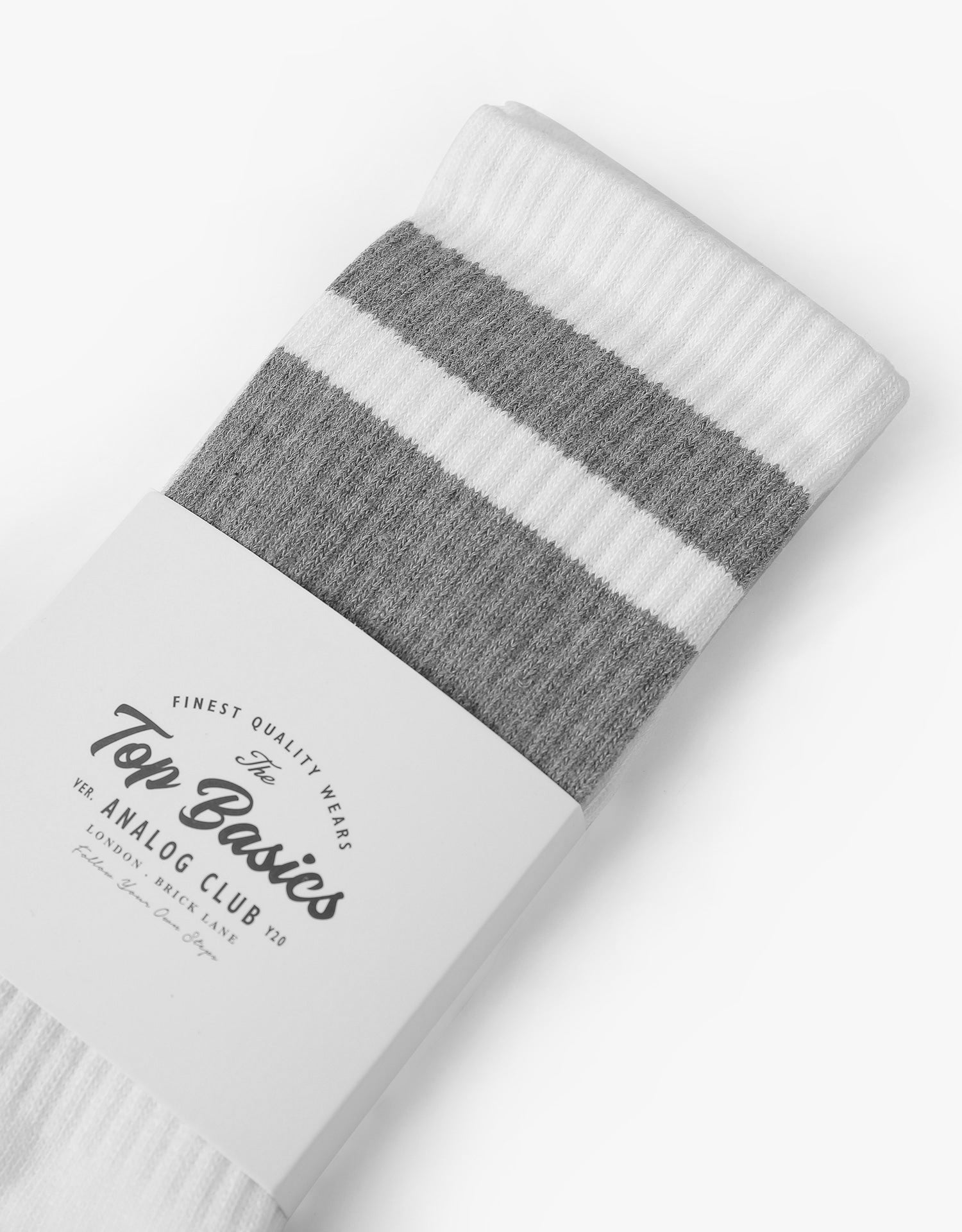 TopBasics Two Tone Thick Stripe Socks