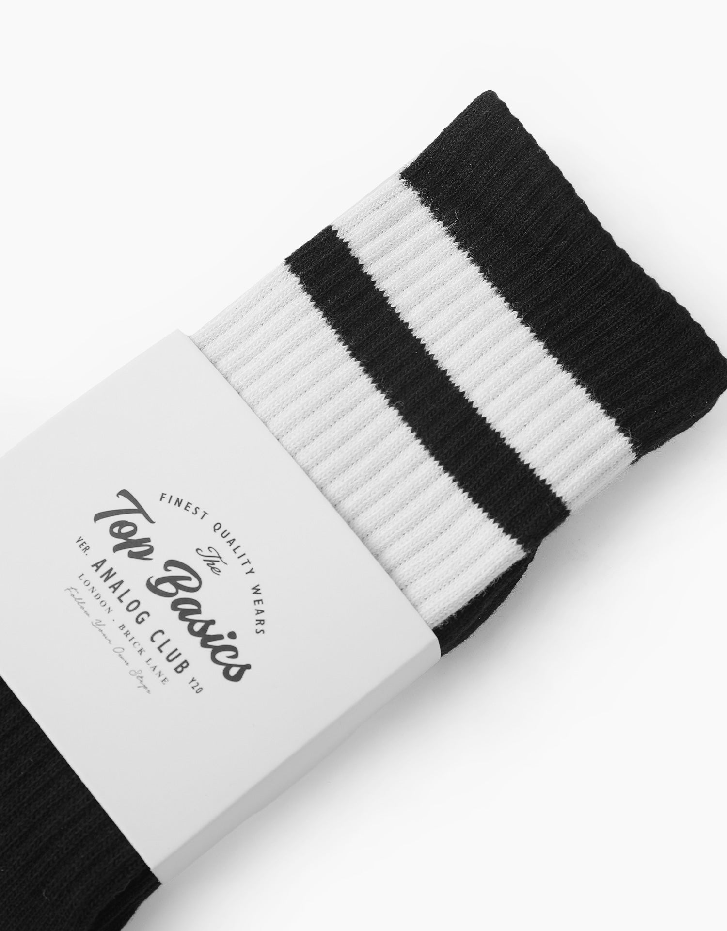 TopBasics Two Tone Thick Stripe Socks