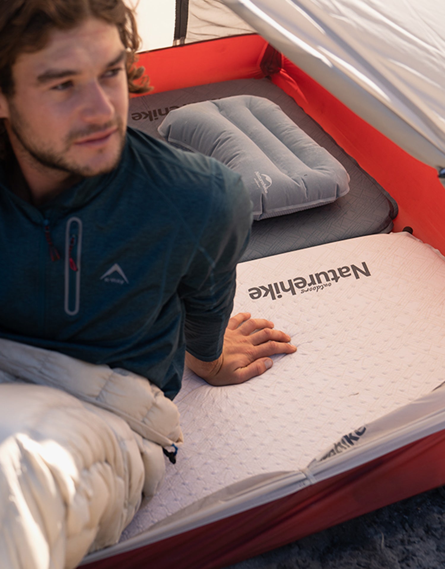 Naturehike Patterned Sponge self inflatable sleeping padNH21FCD10 – TB.