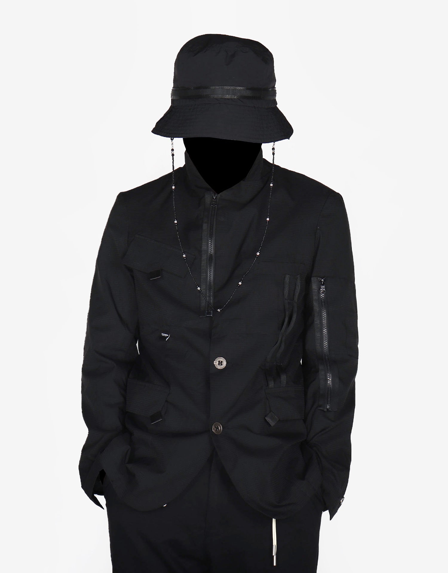 Ip-Axis Industrial Functional Blazer Suit Jacket