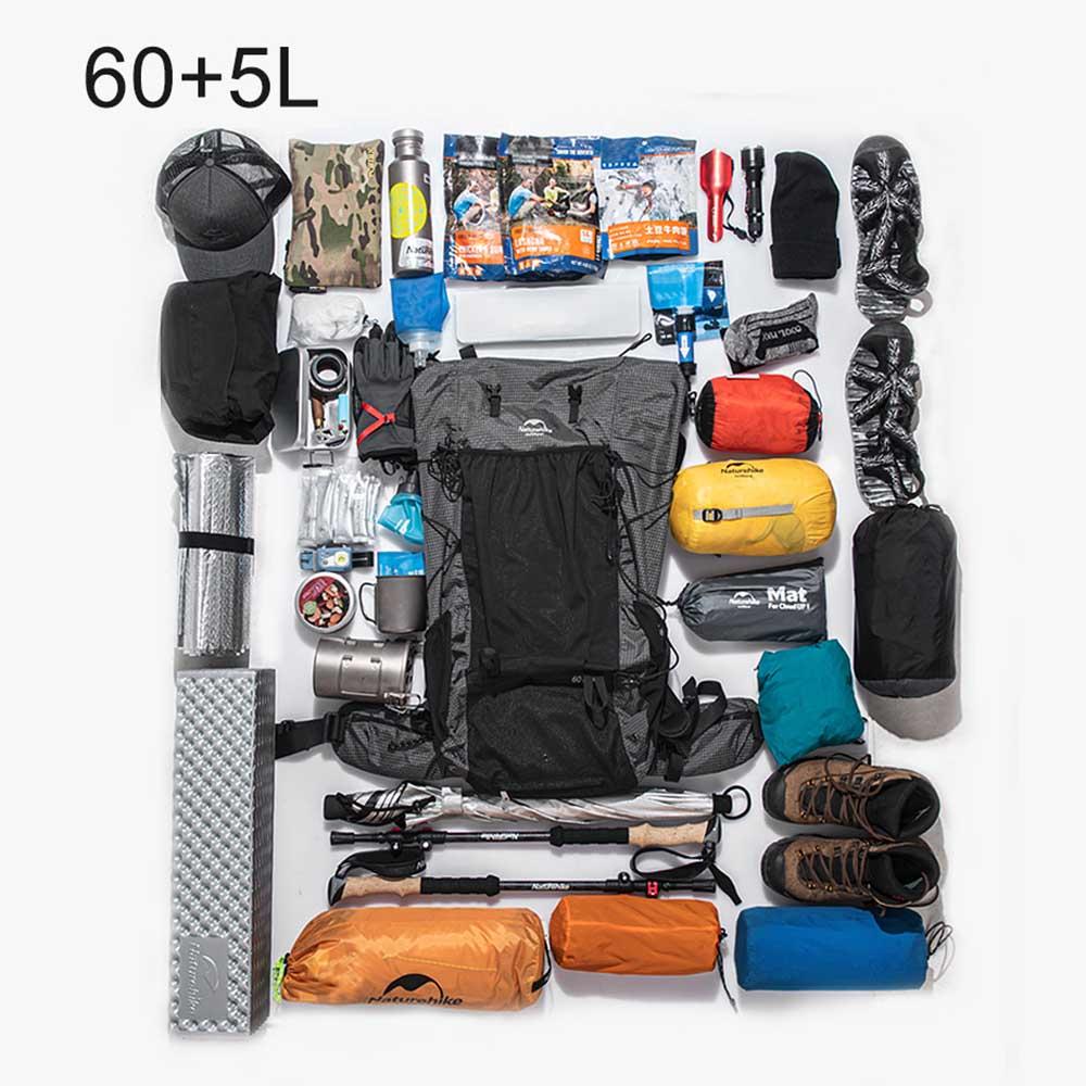 Naturehike Rock 60L+5L Hiking Backpack NH19BP095