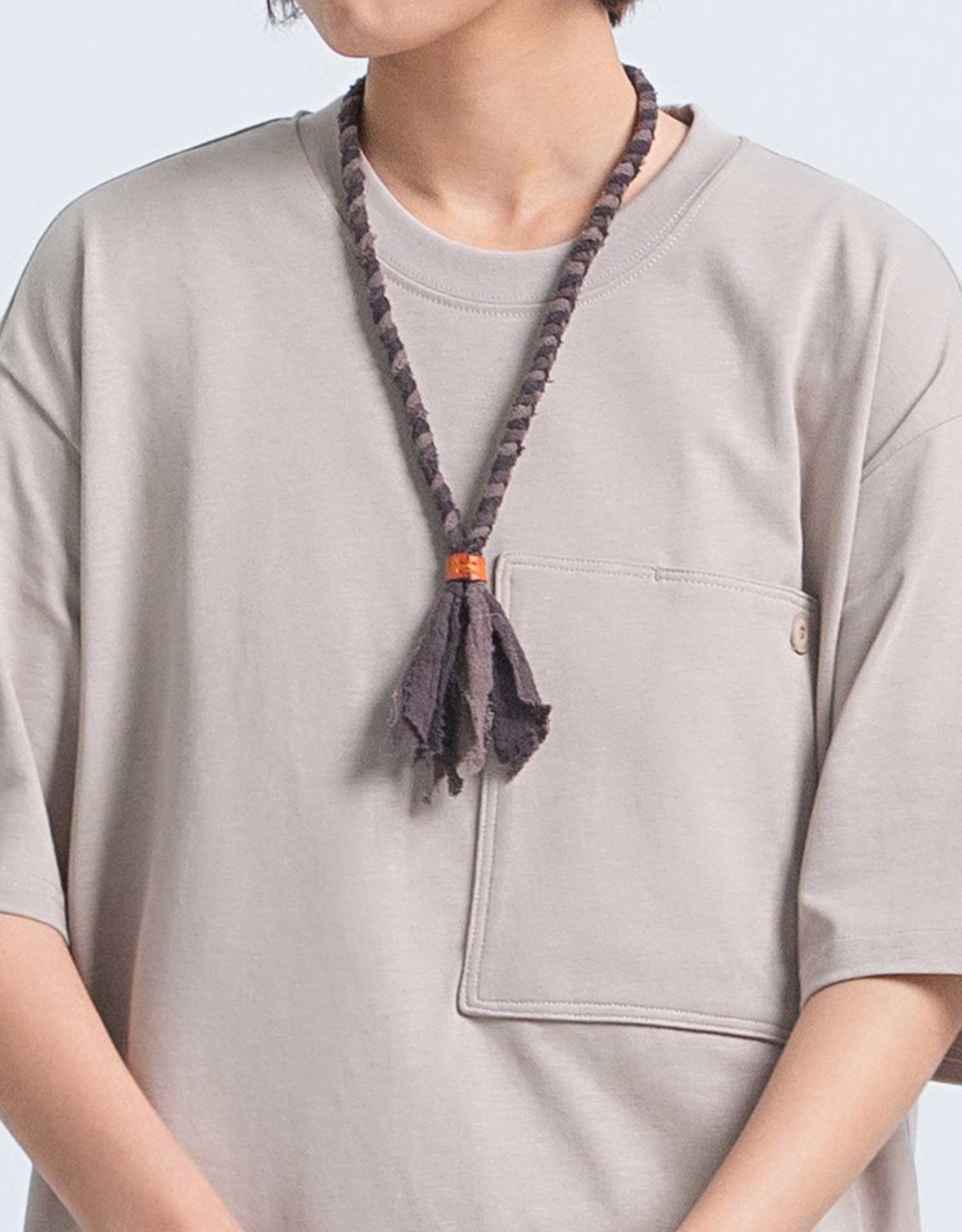 NamSan Handmade Batik Braided Necklace