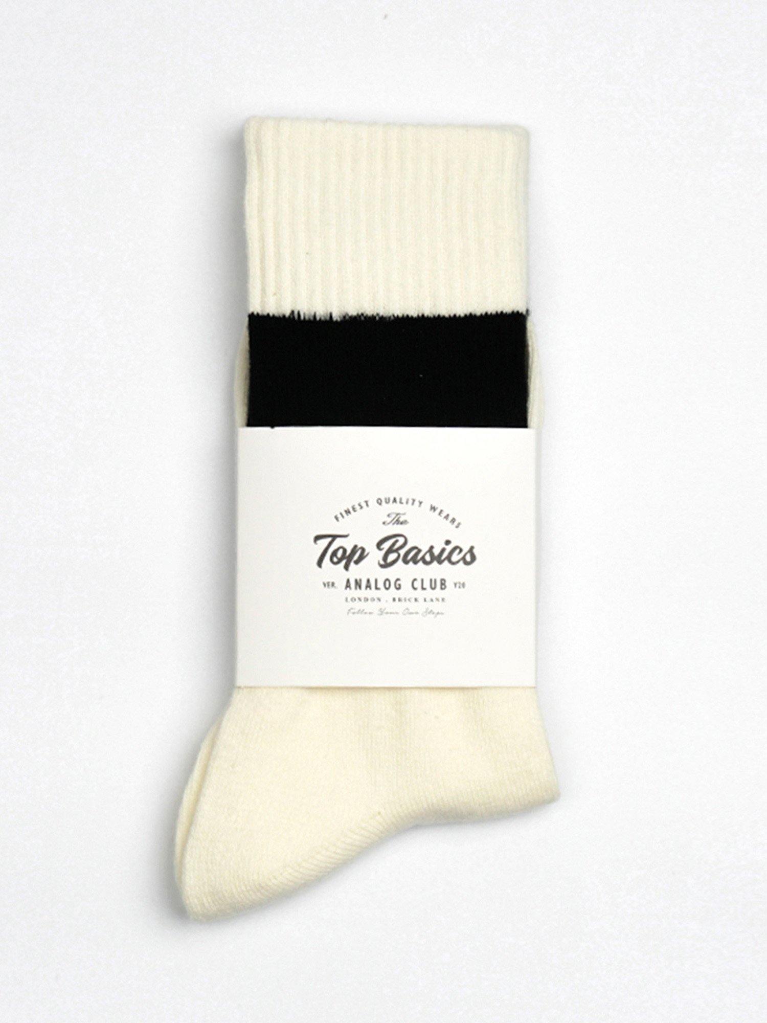 TopBasics Single Stripe Cotton Long Socks - TOPBASICS.
